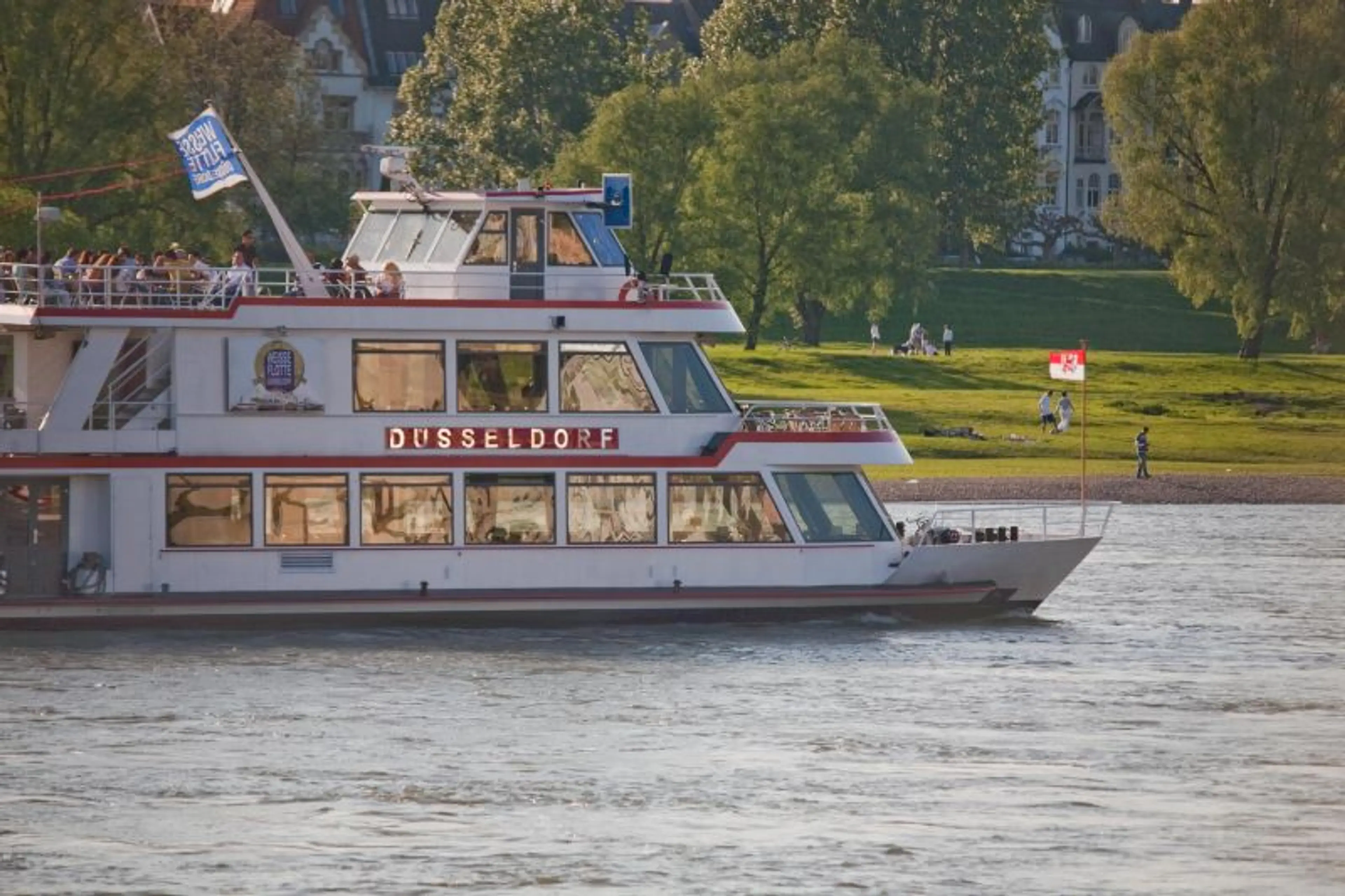 Boat tour on the Rhine River