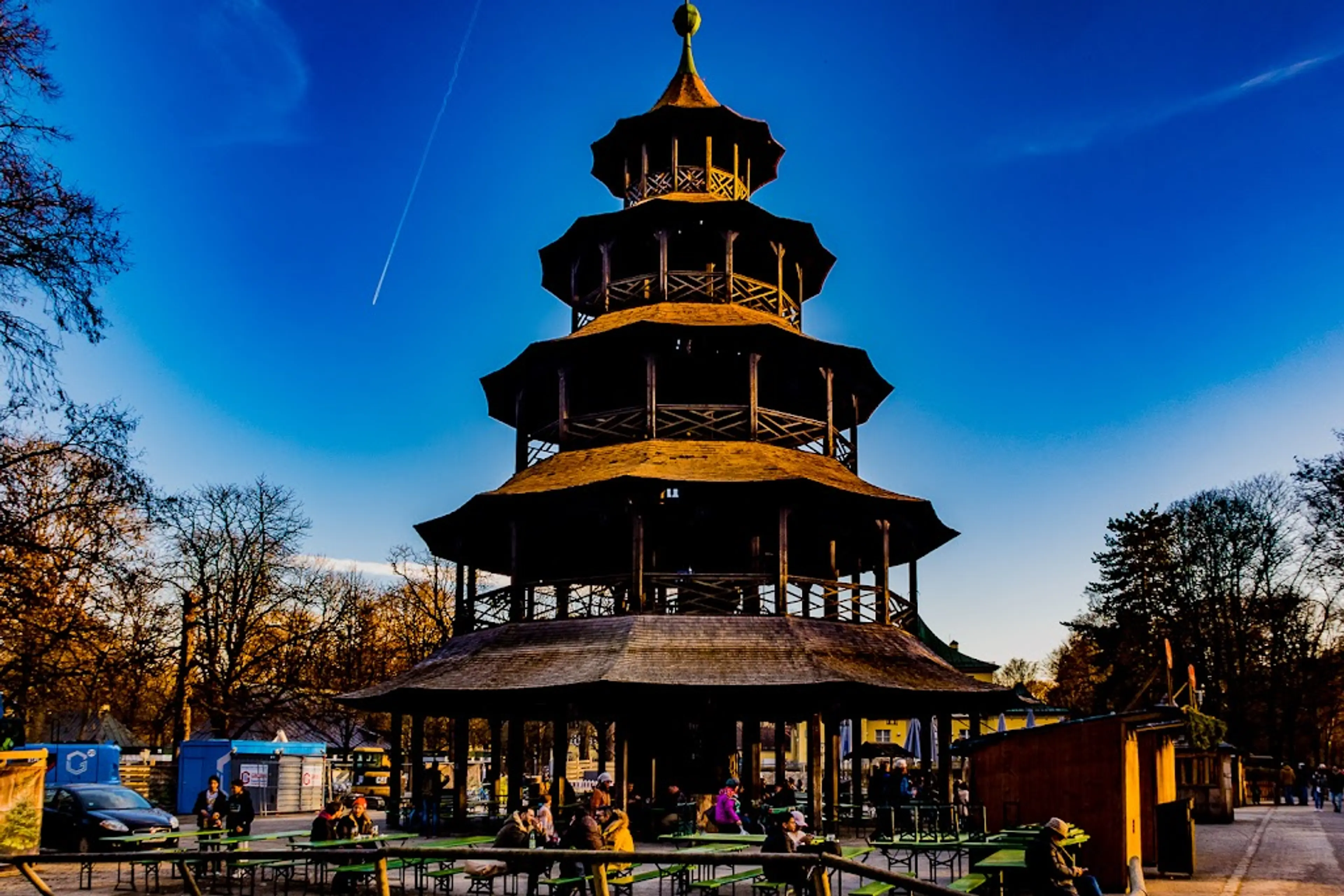 Christmas Market at the Chinese Tower
