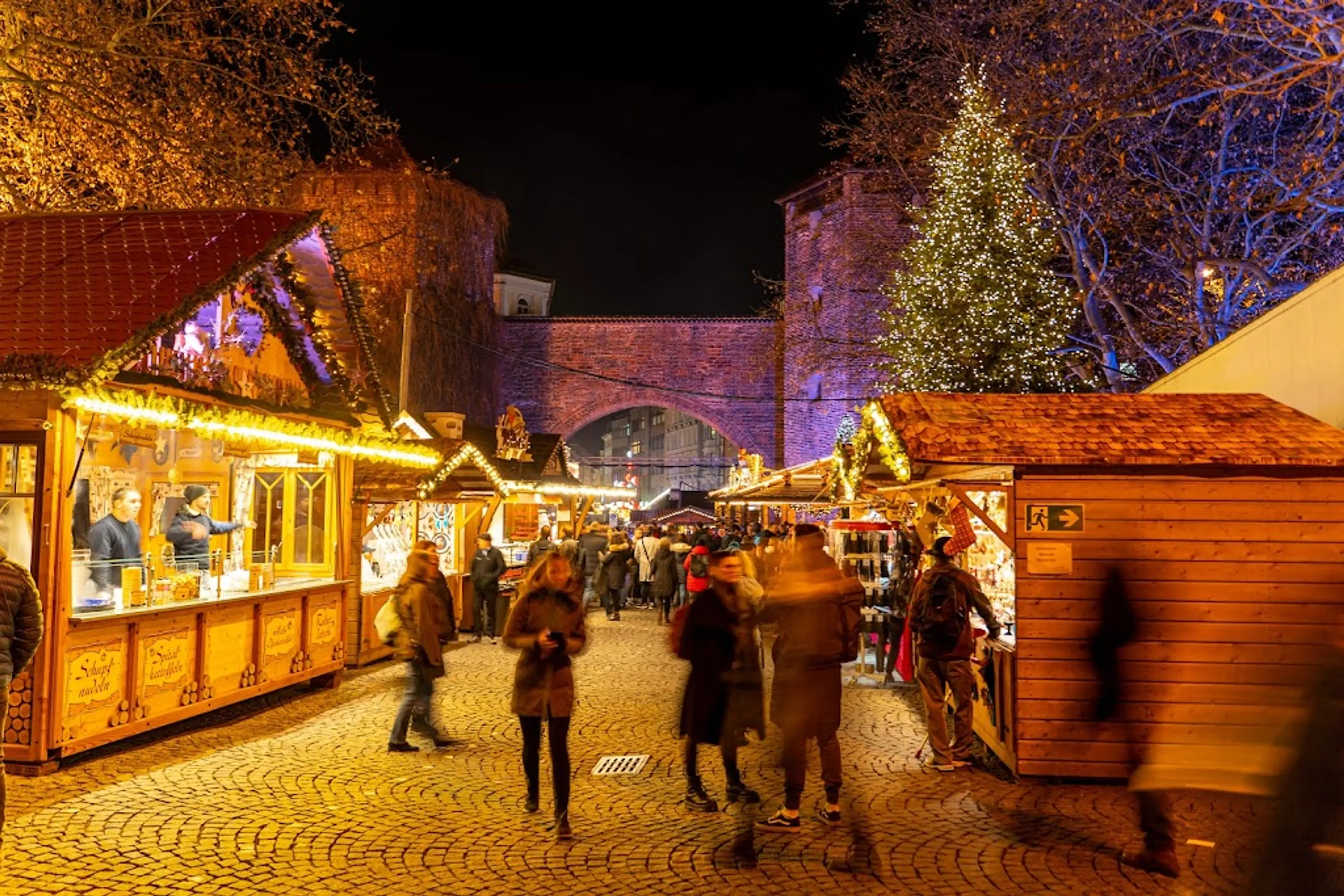 Munich Christmas Market at Sendlinger Tor