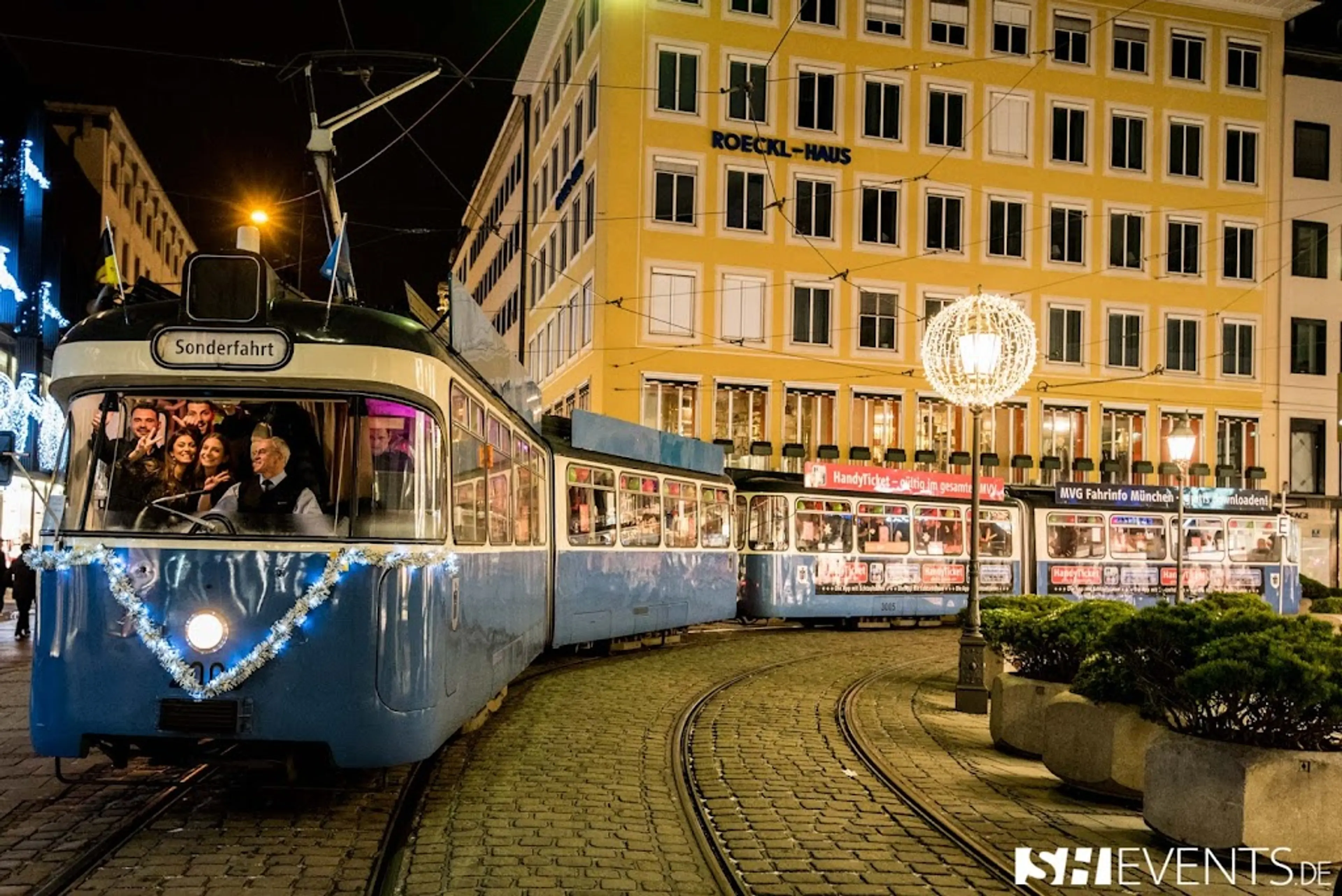 Munich Christmas Tram