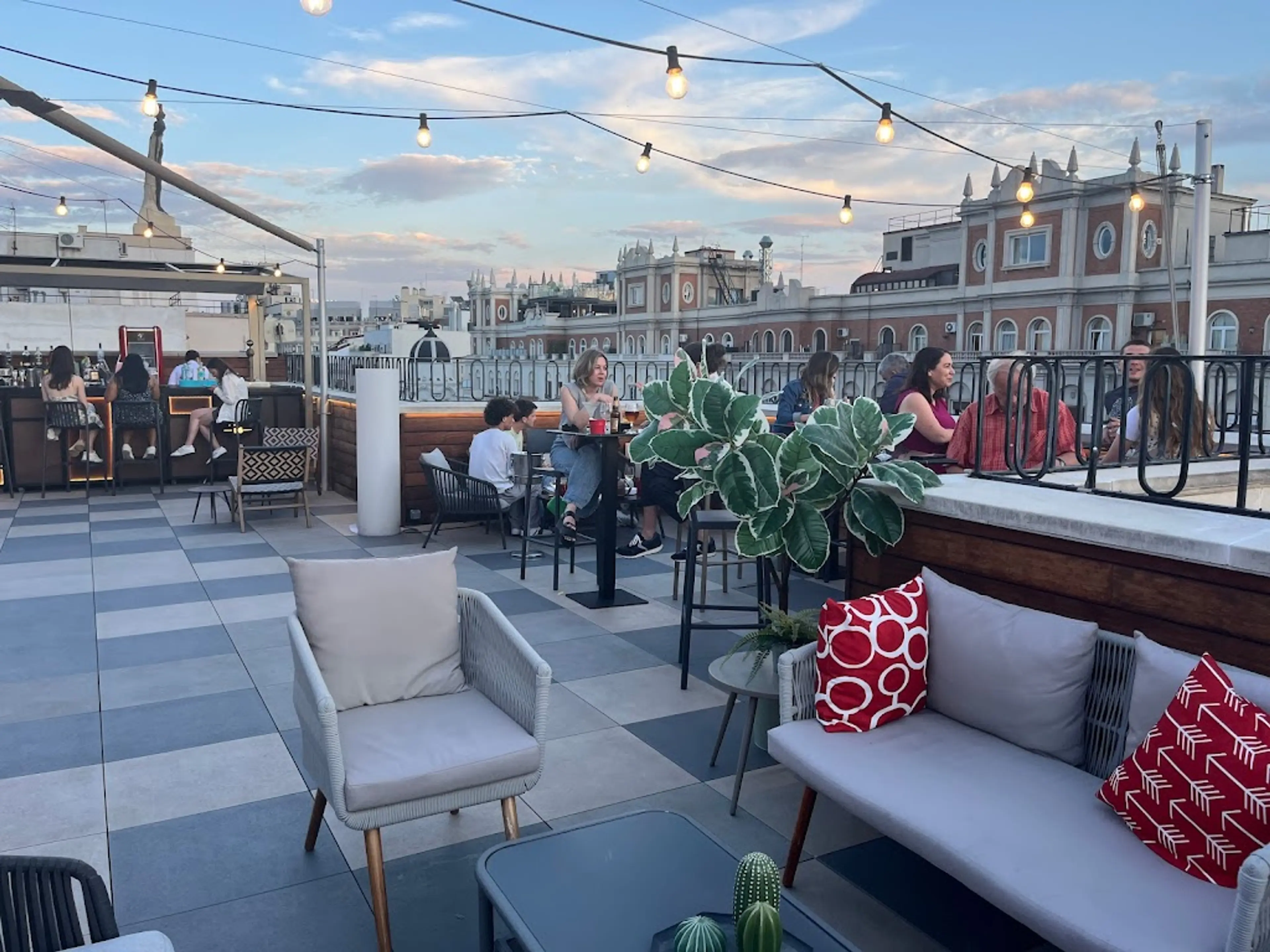 Rooftop bar