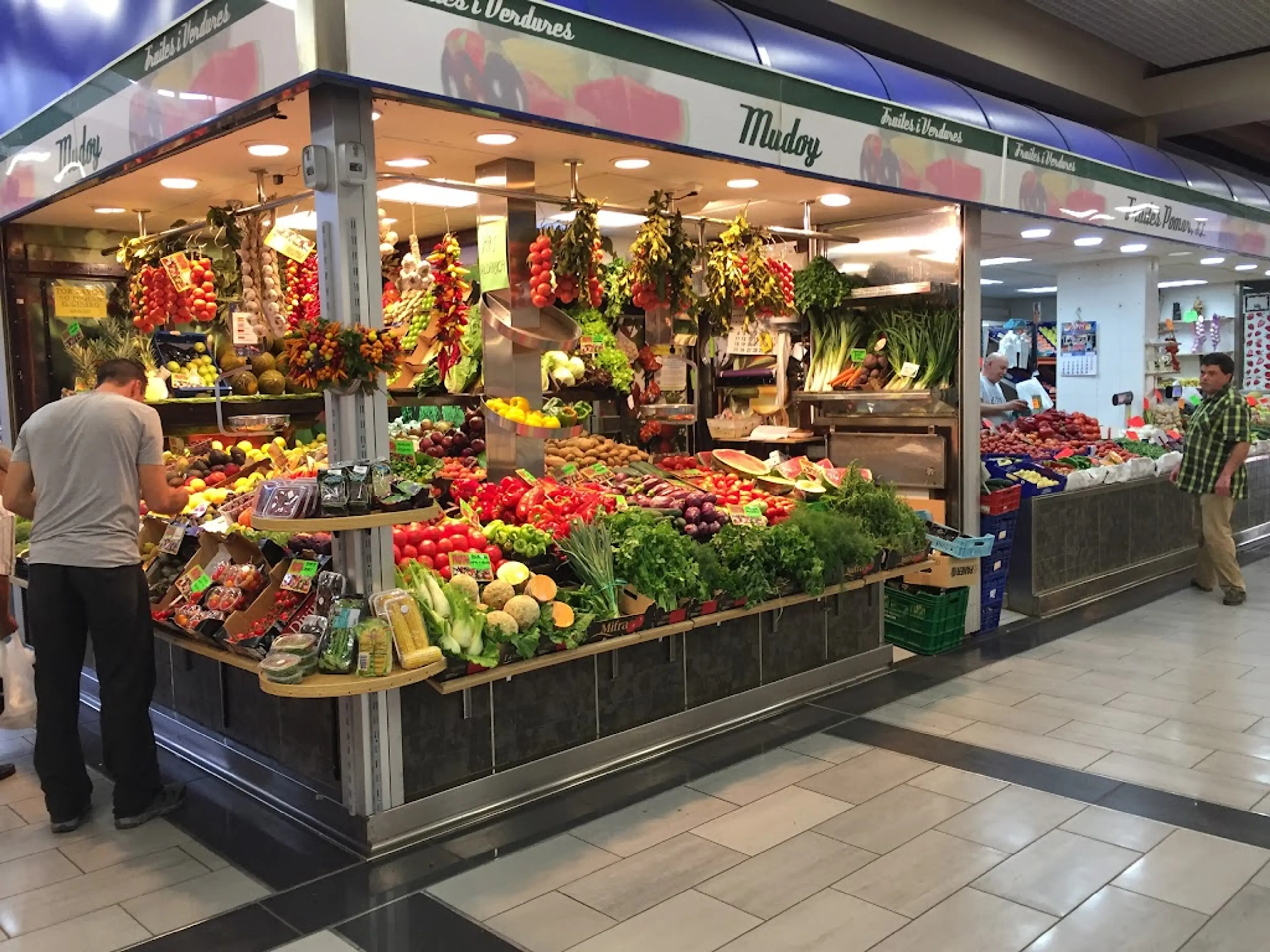 Local market in Palma