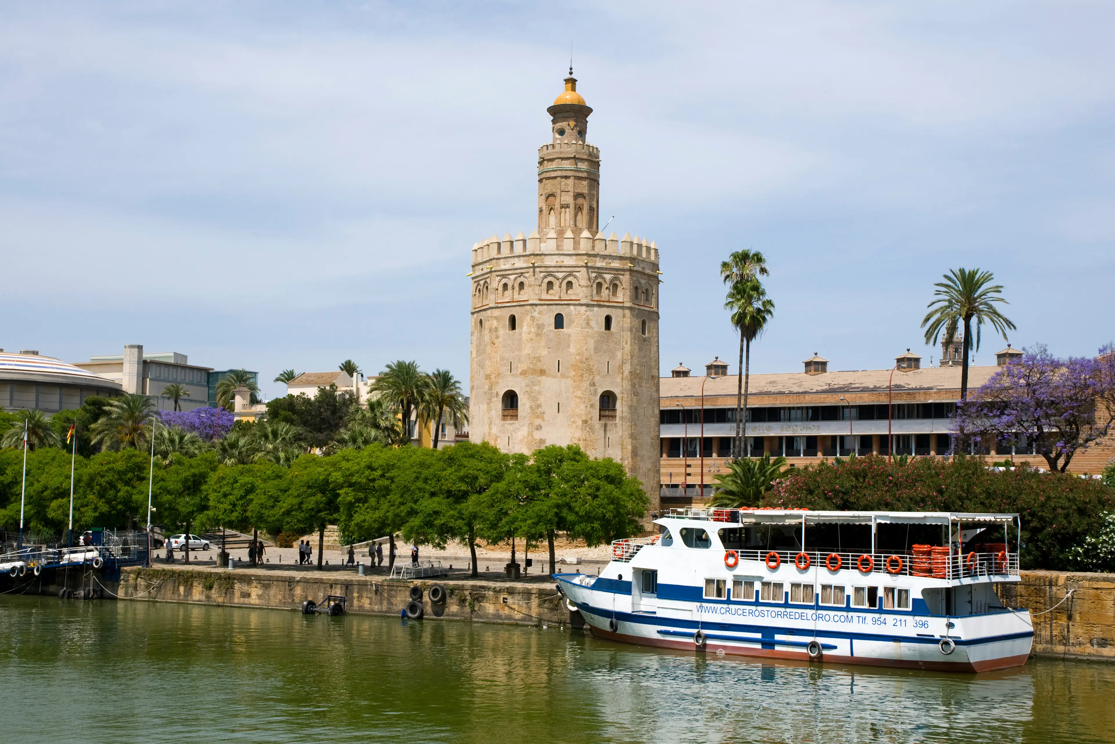 Boat tour on the Guadalquivir River