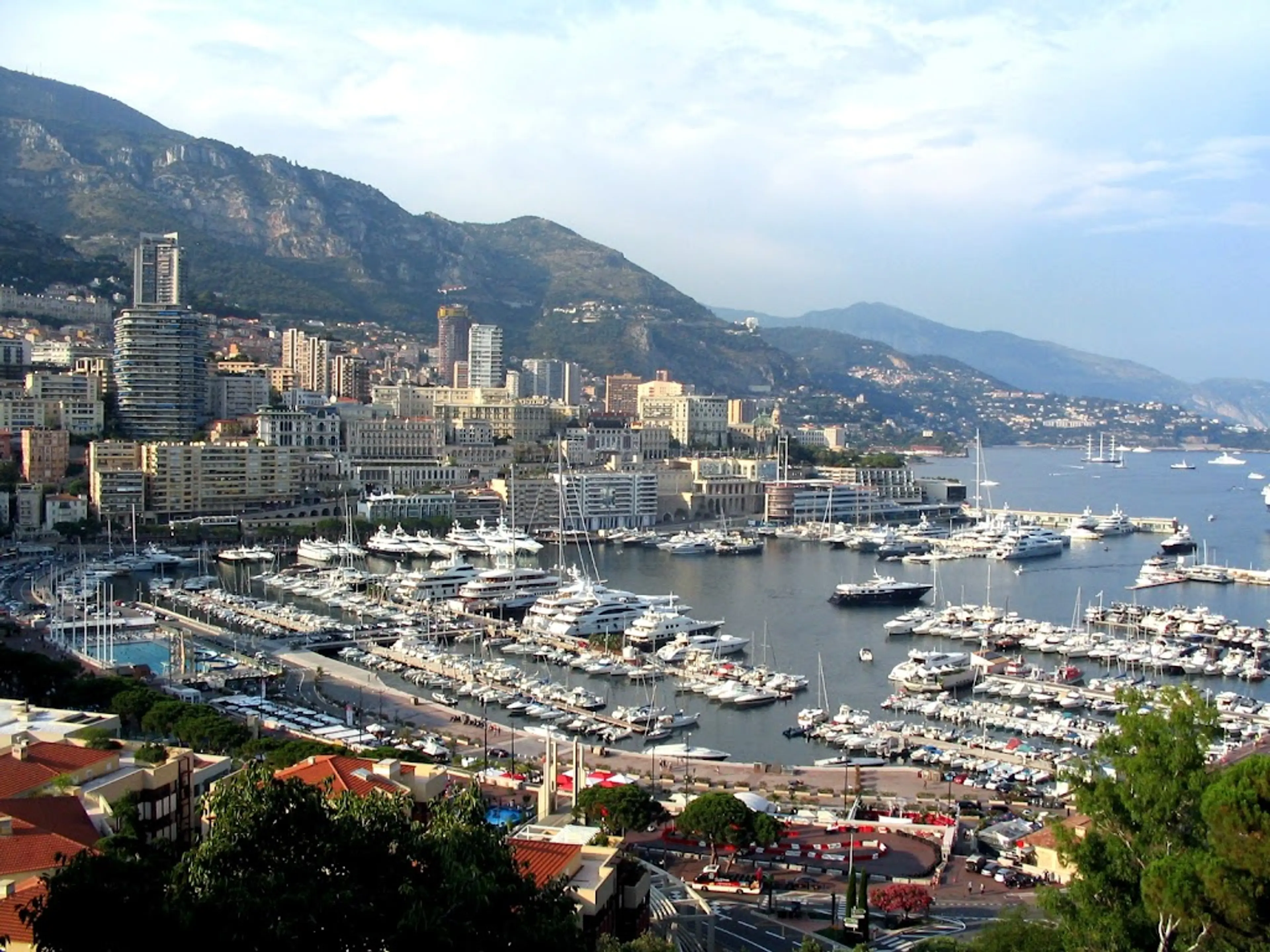 Harbor in Monte Carlo