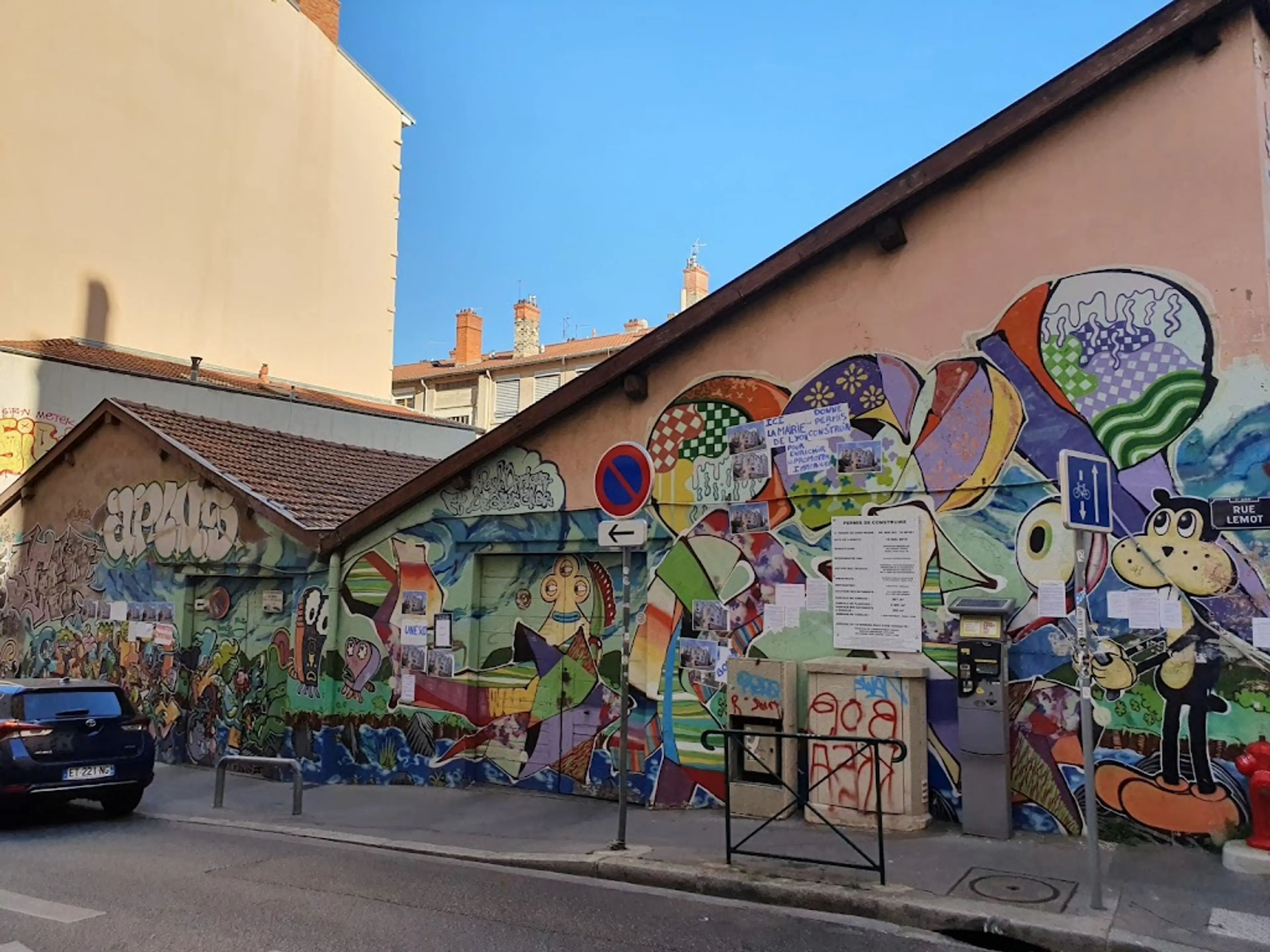 Murals in Croix-Rousse