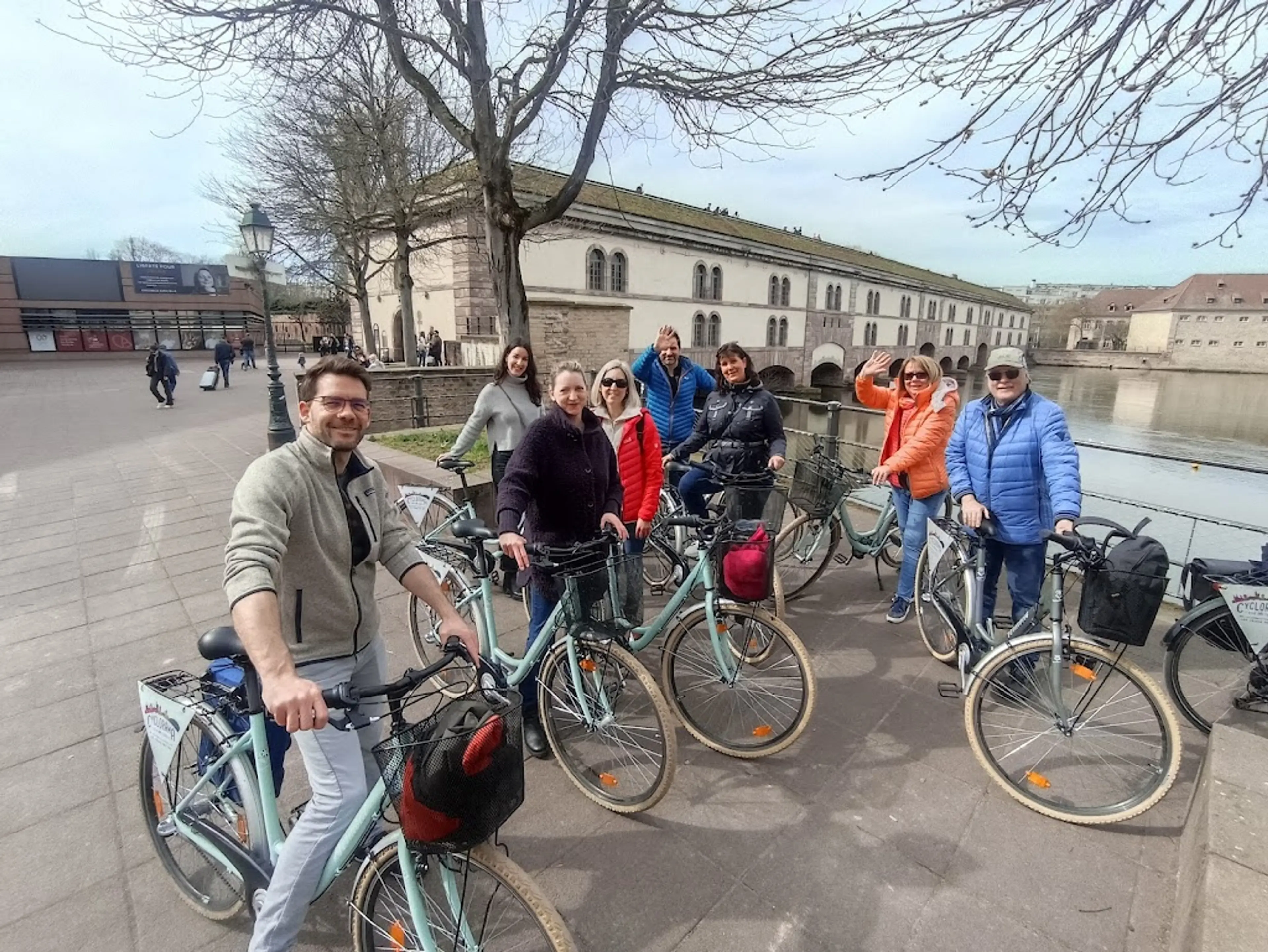 Bike tour around the city