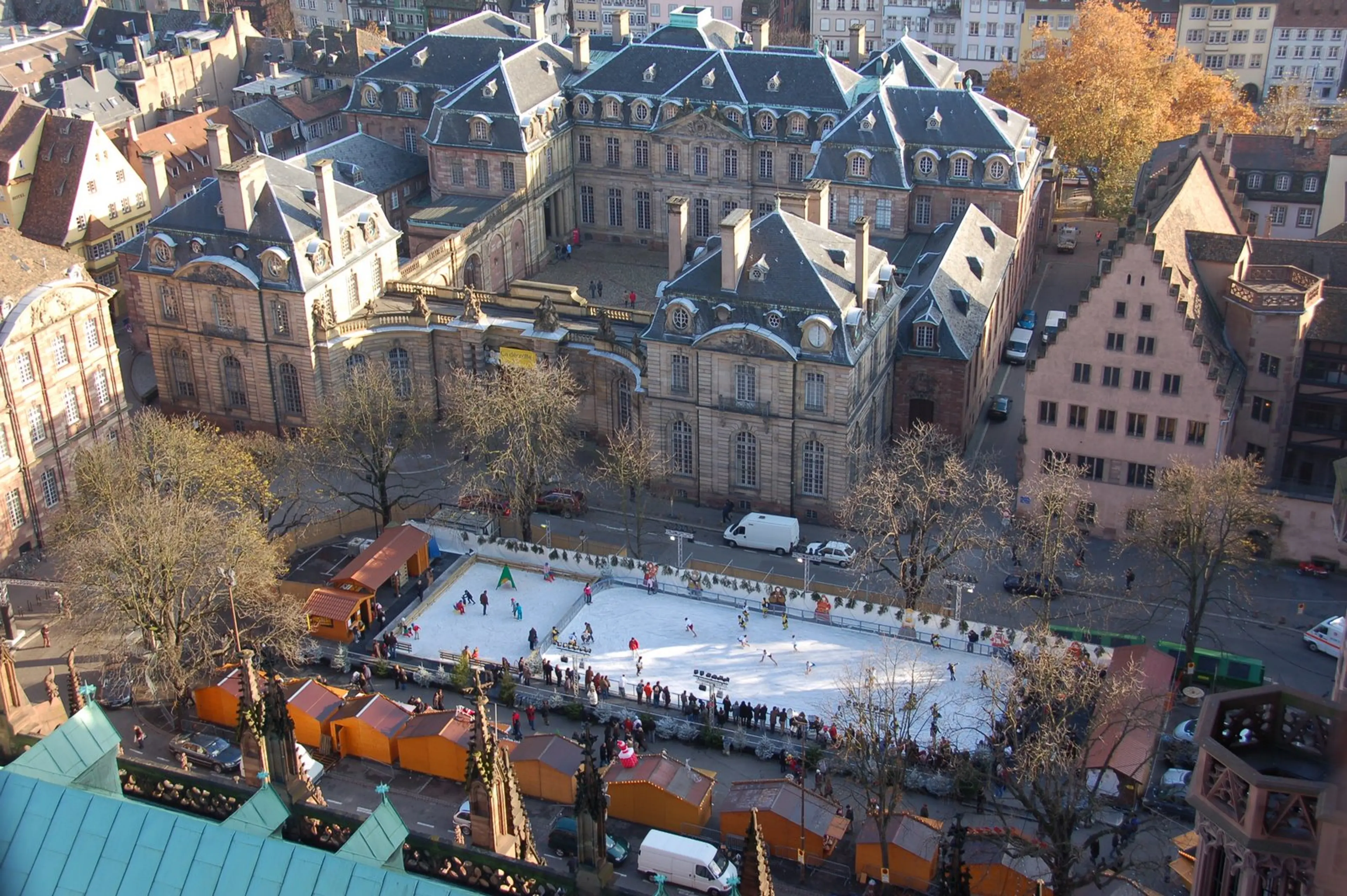 Ice Skating Rink at Place Dauphine