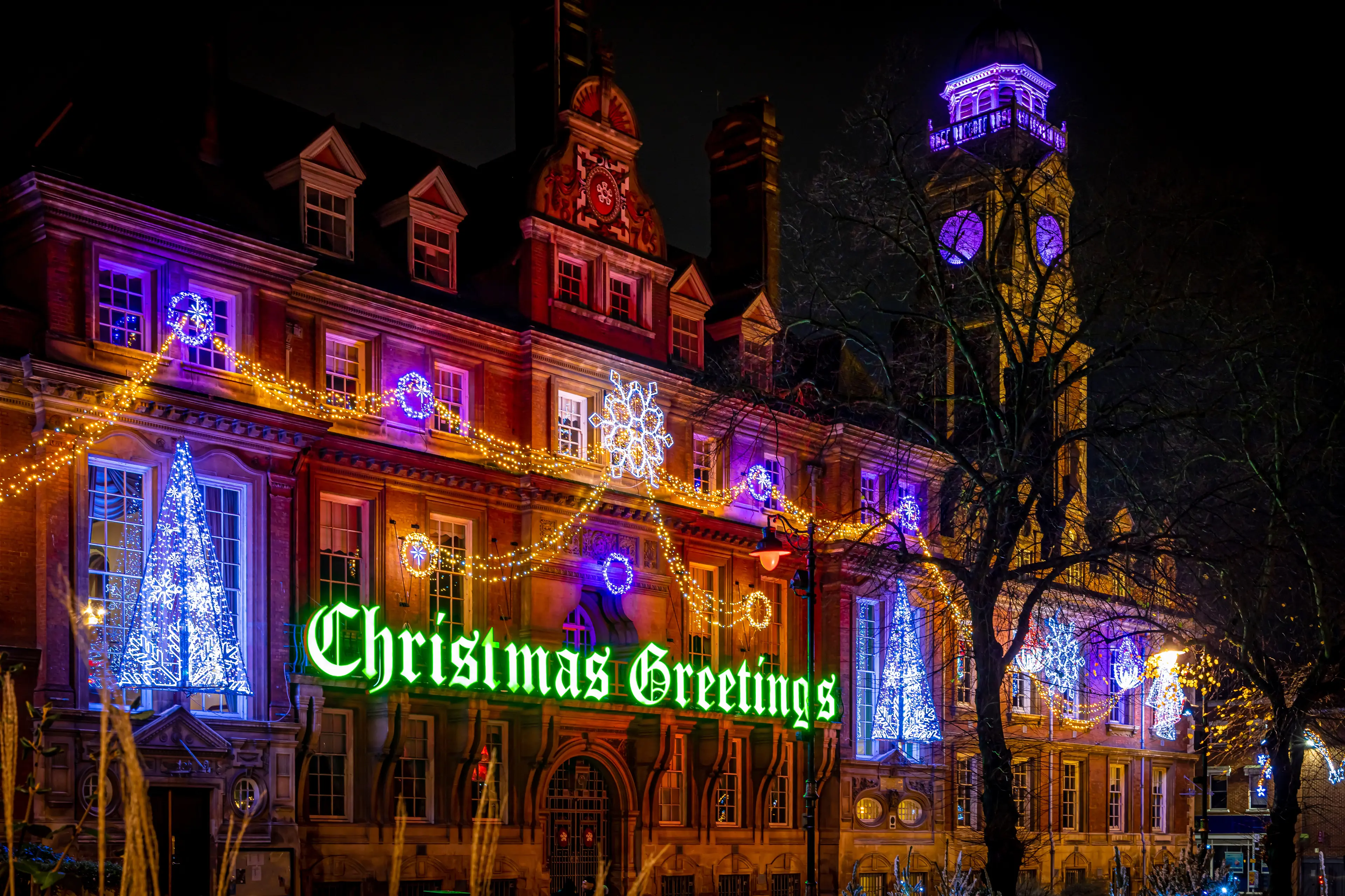 Christmas market at Leicester Square
