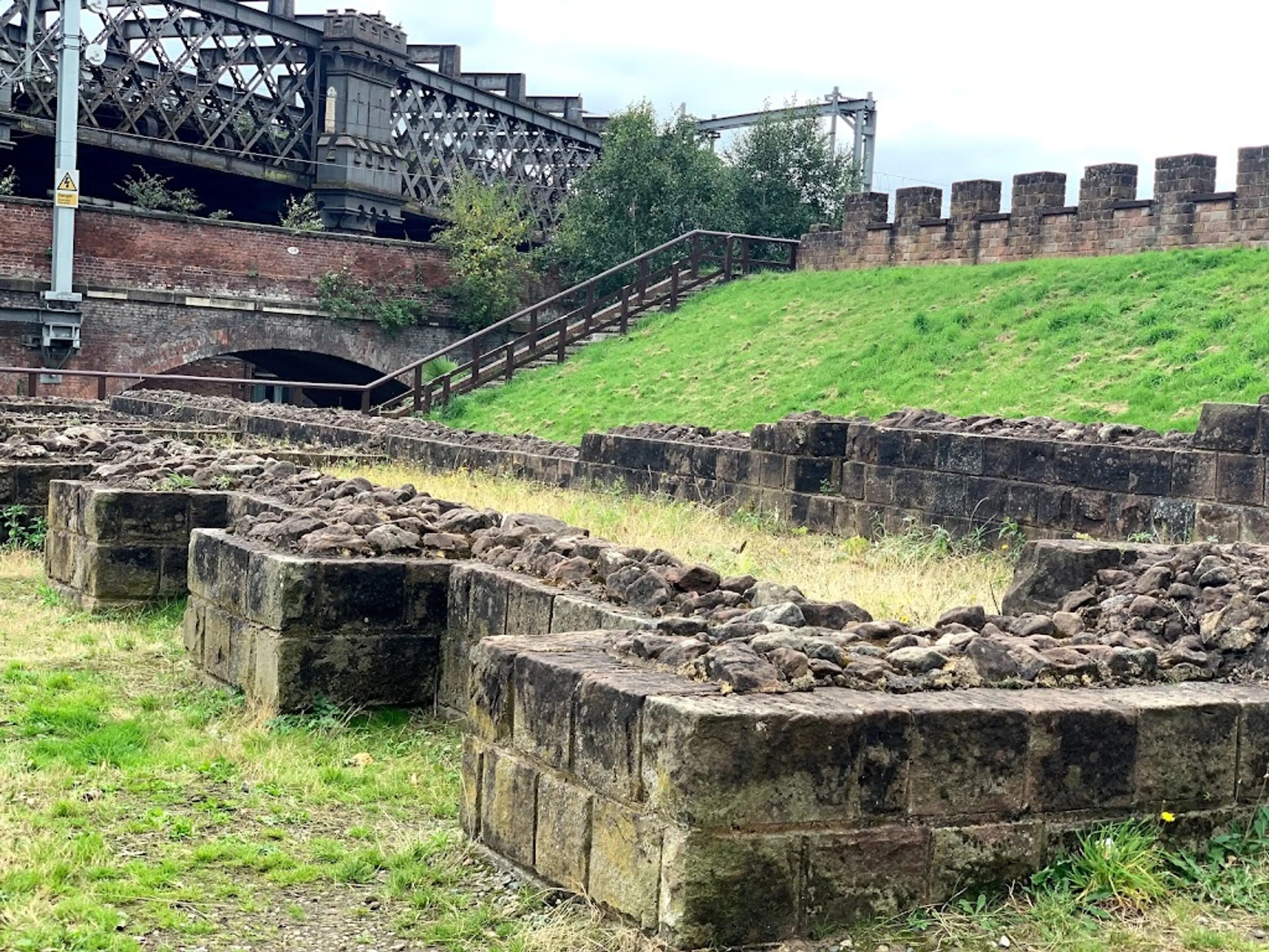 Roman fort in Castlefield