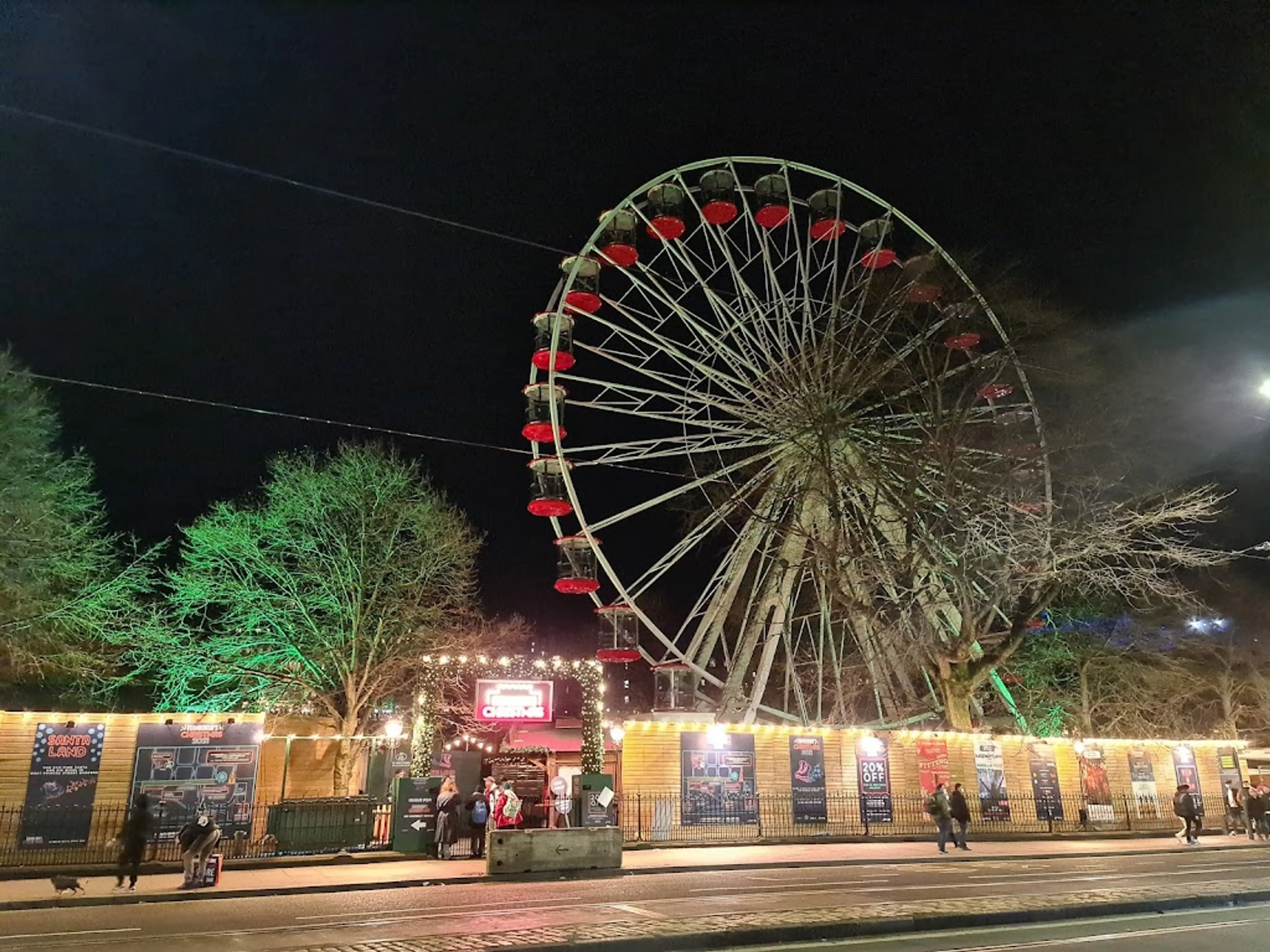 Christmas Market in Princes Street Gardens