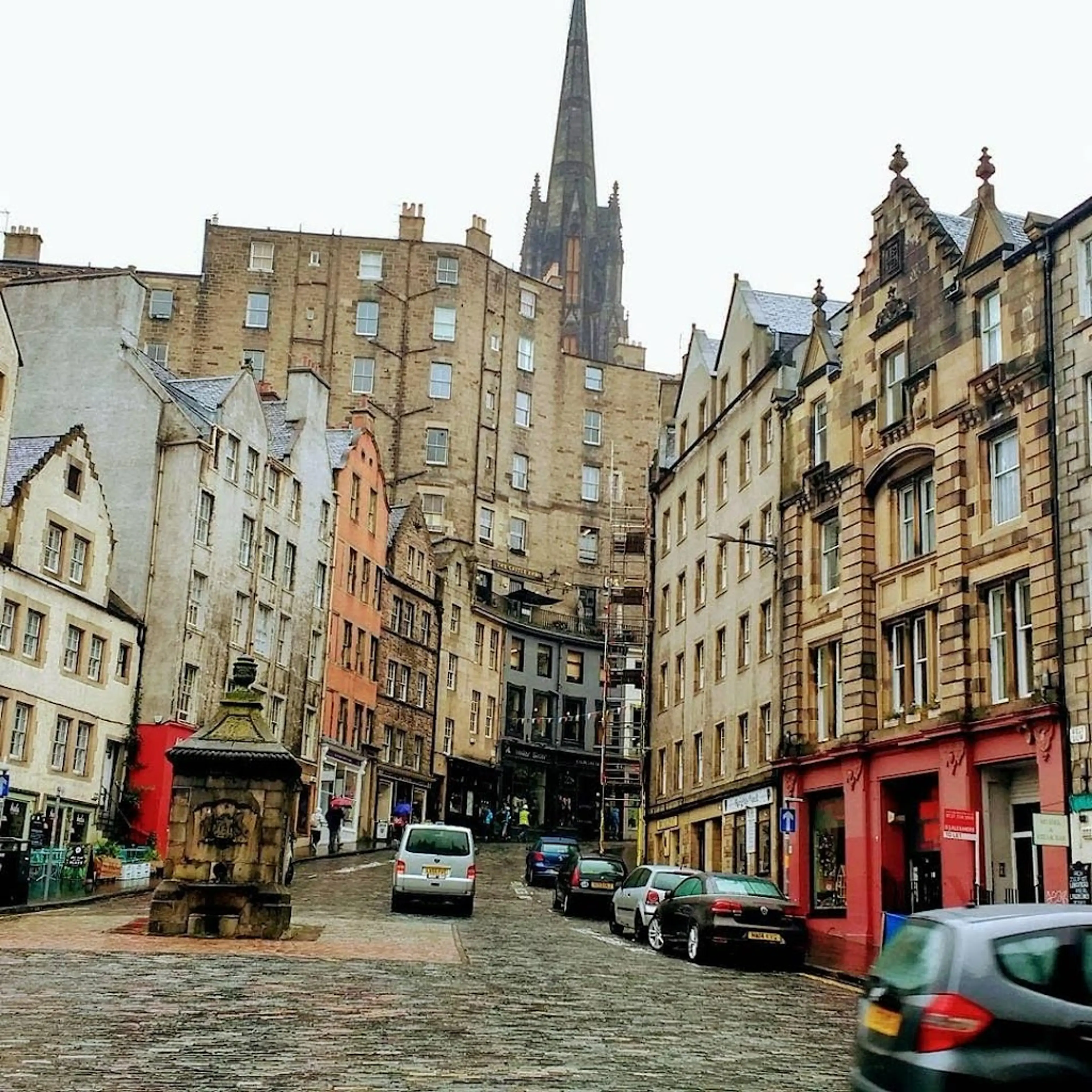 Grassmarket and Victoria Street