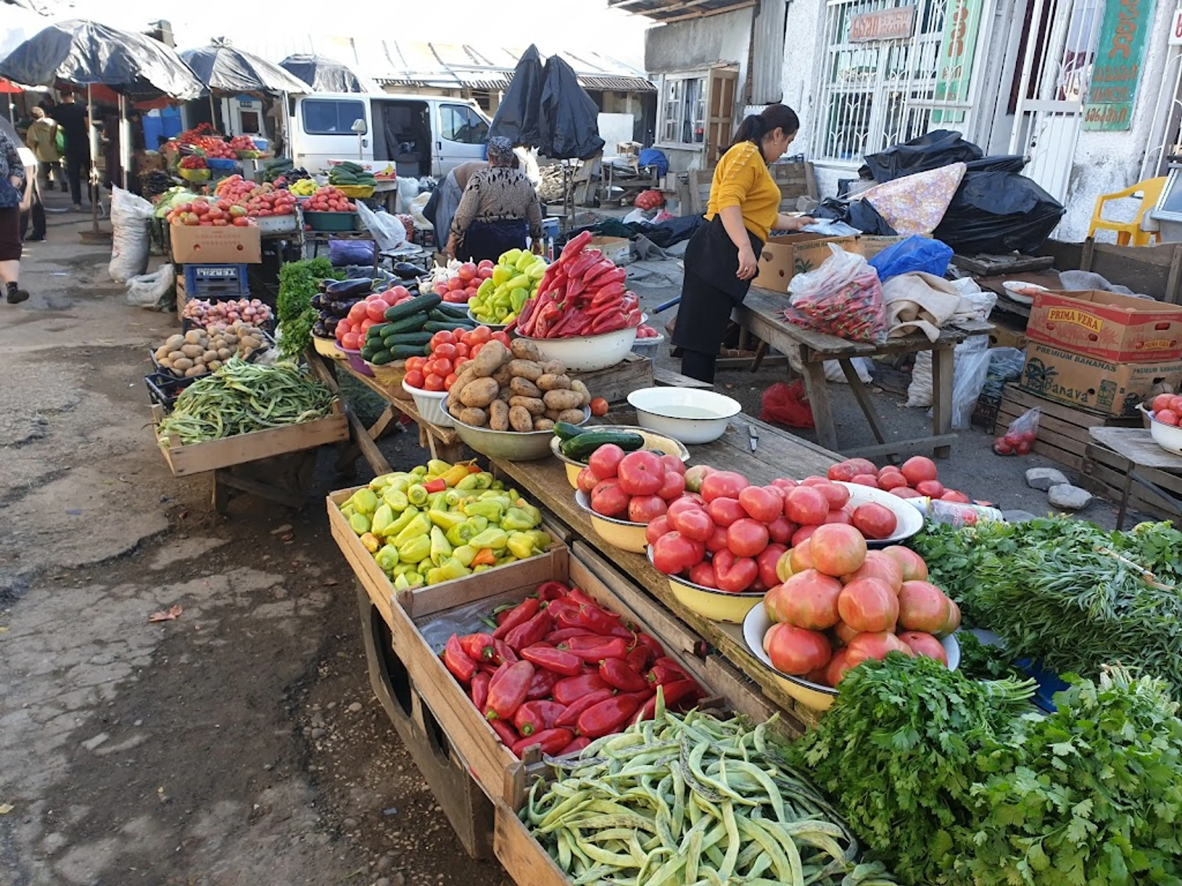 Farmers Market in Telavi