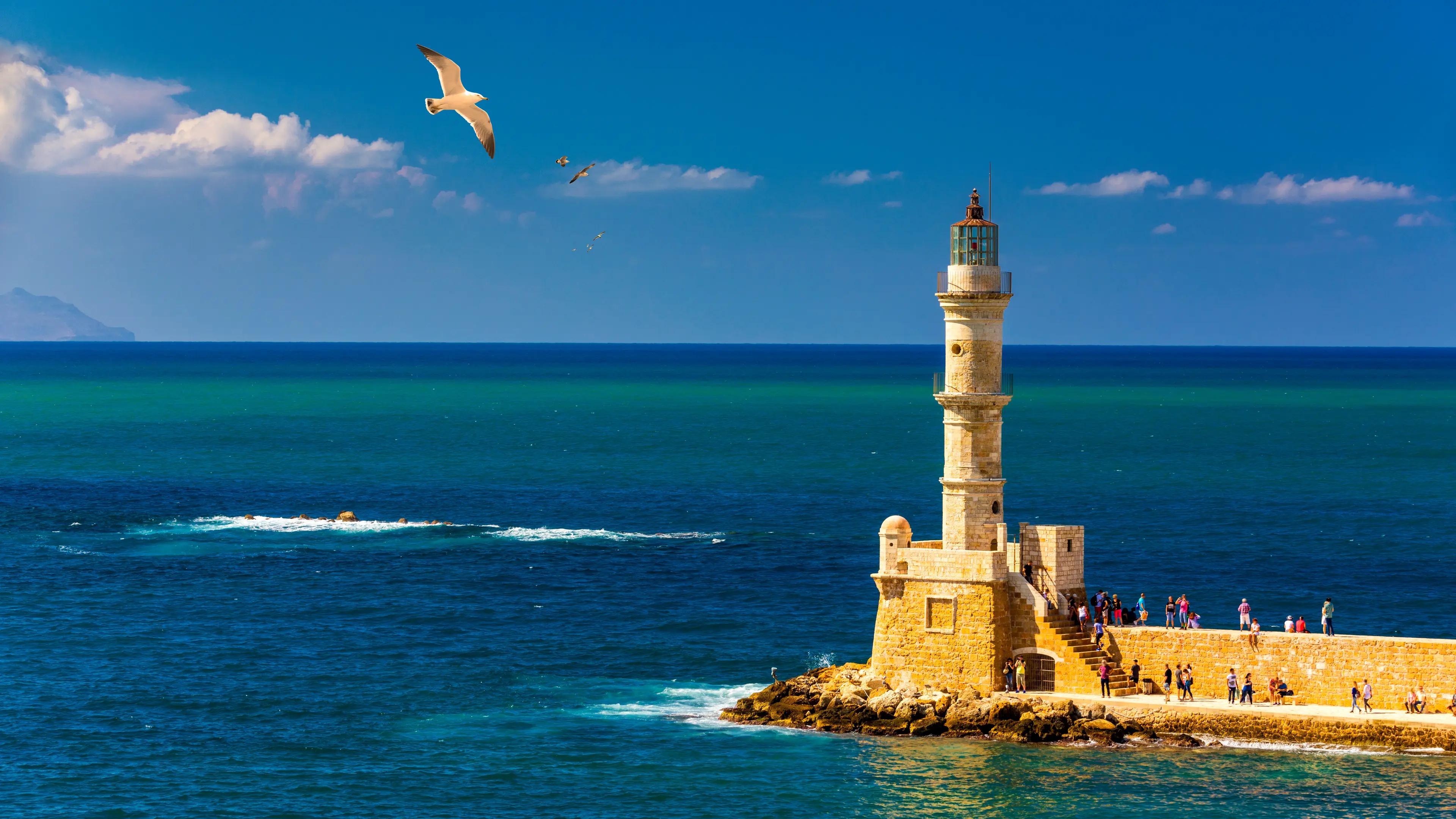 Venetian Harbour and Lighthouse