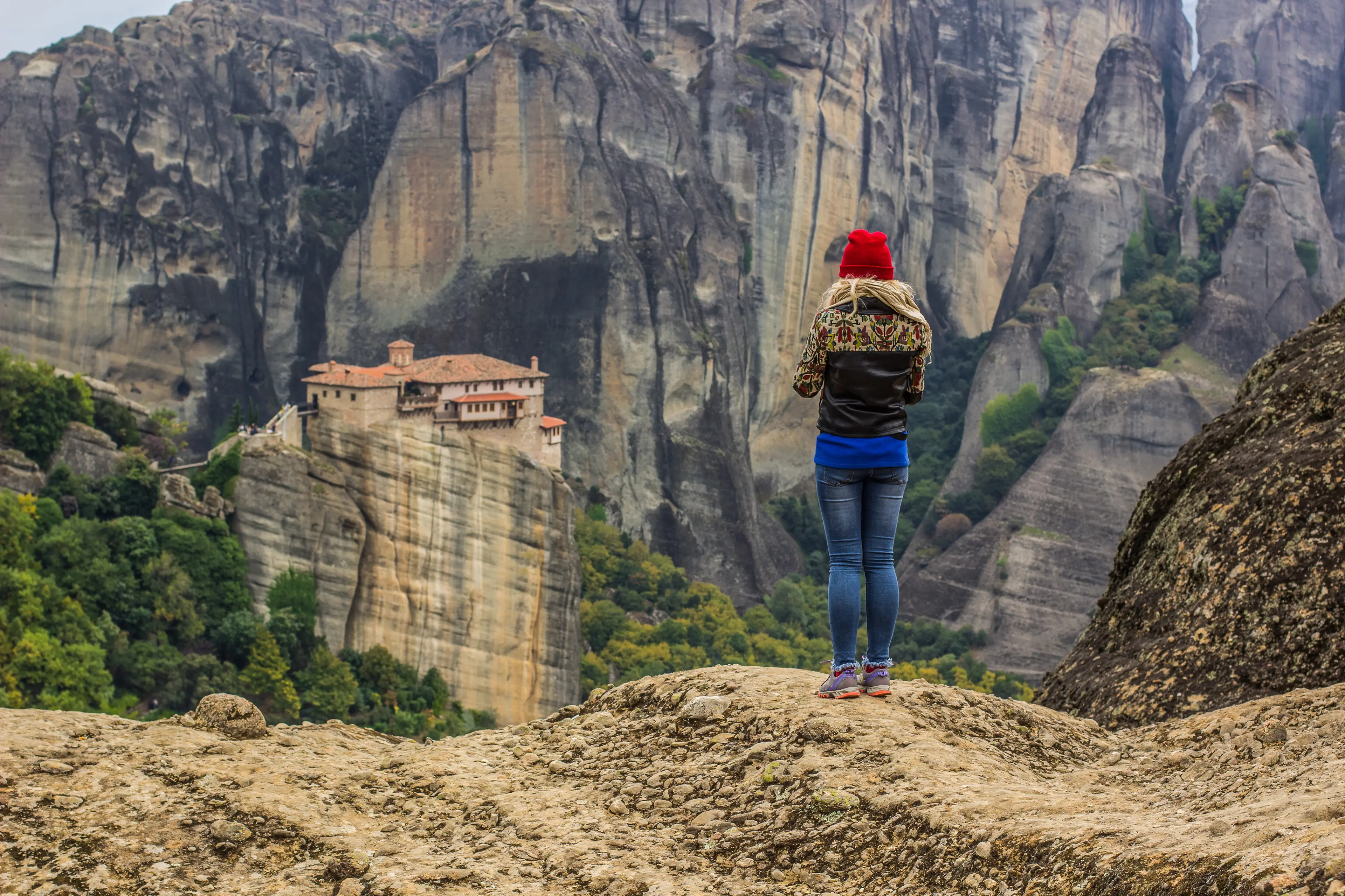 Hiking tour of Meteora