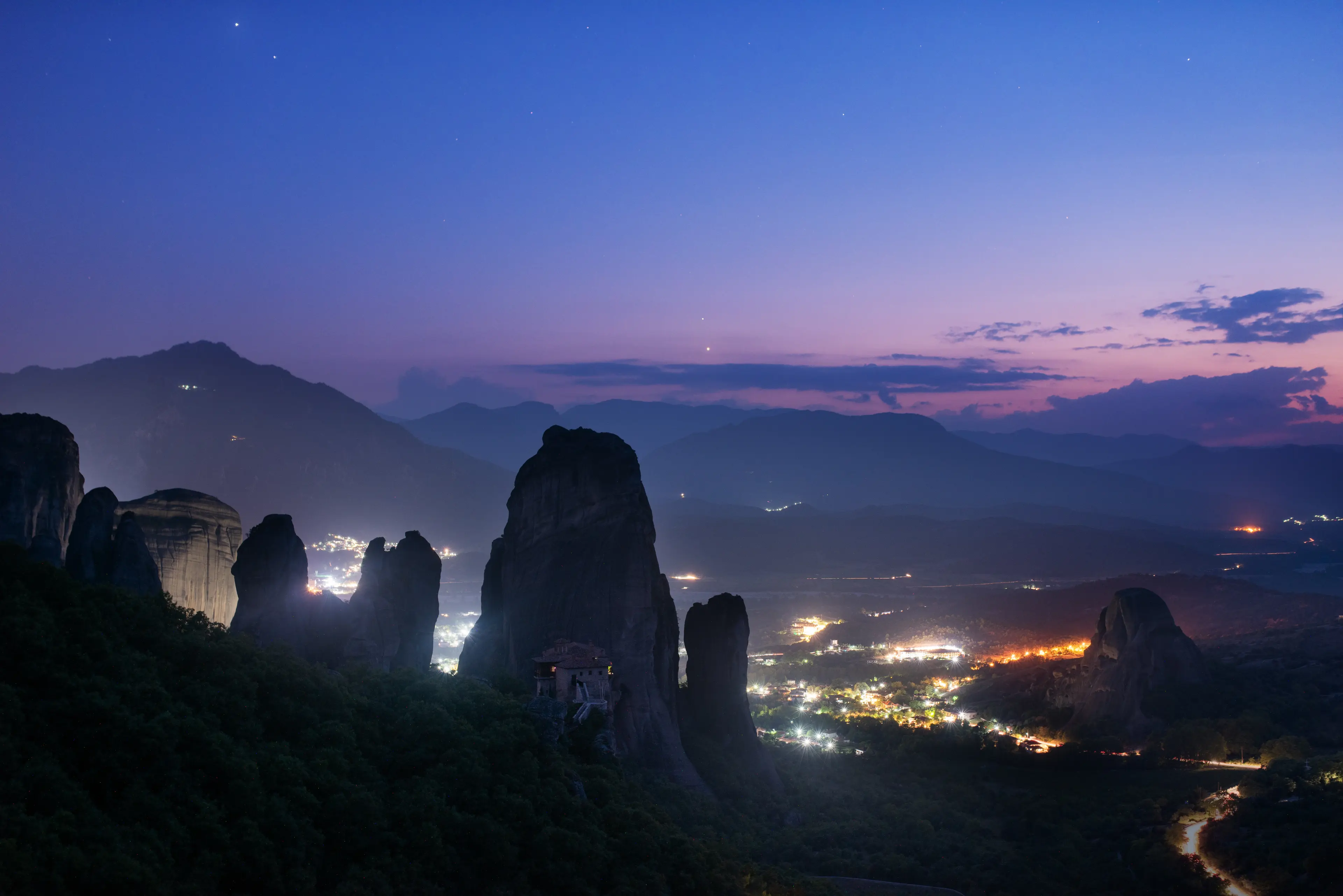 Stargazing in Meteora