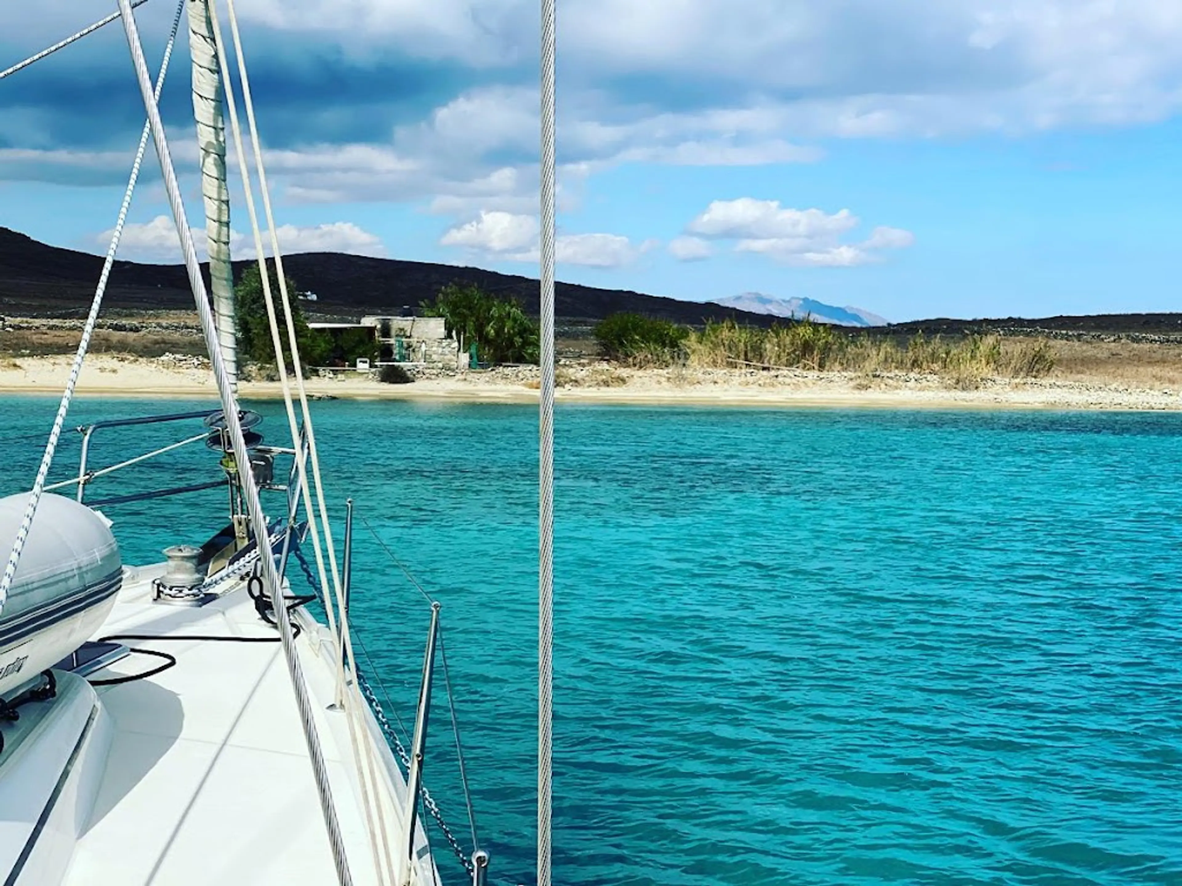 Boat tour around the island