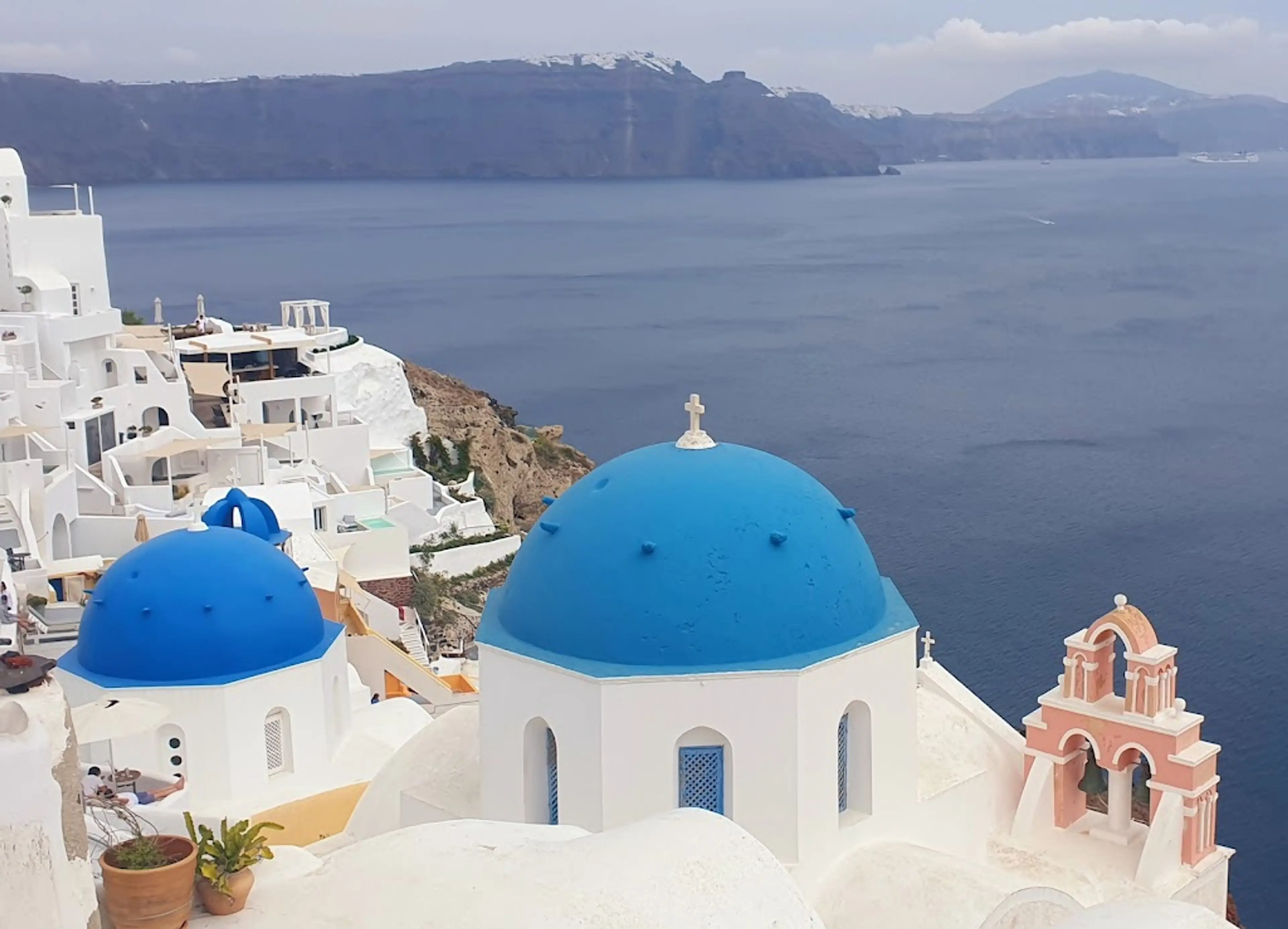 Blue-domed churches