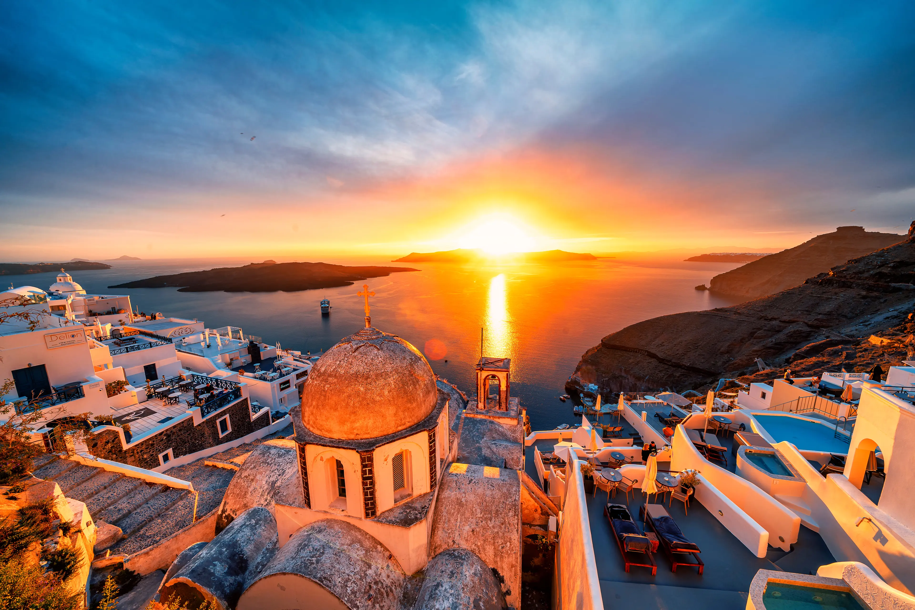 Santorini sunset