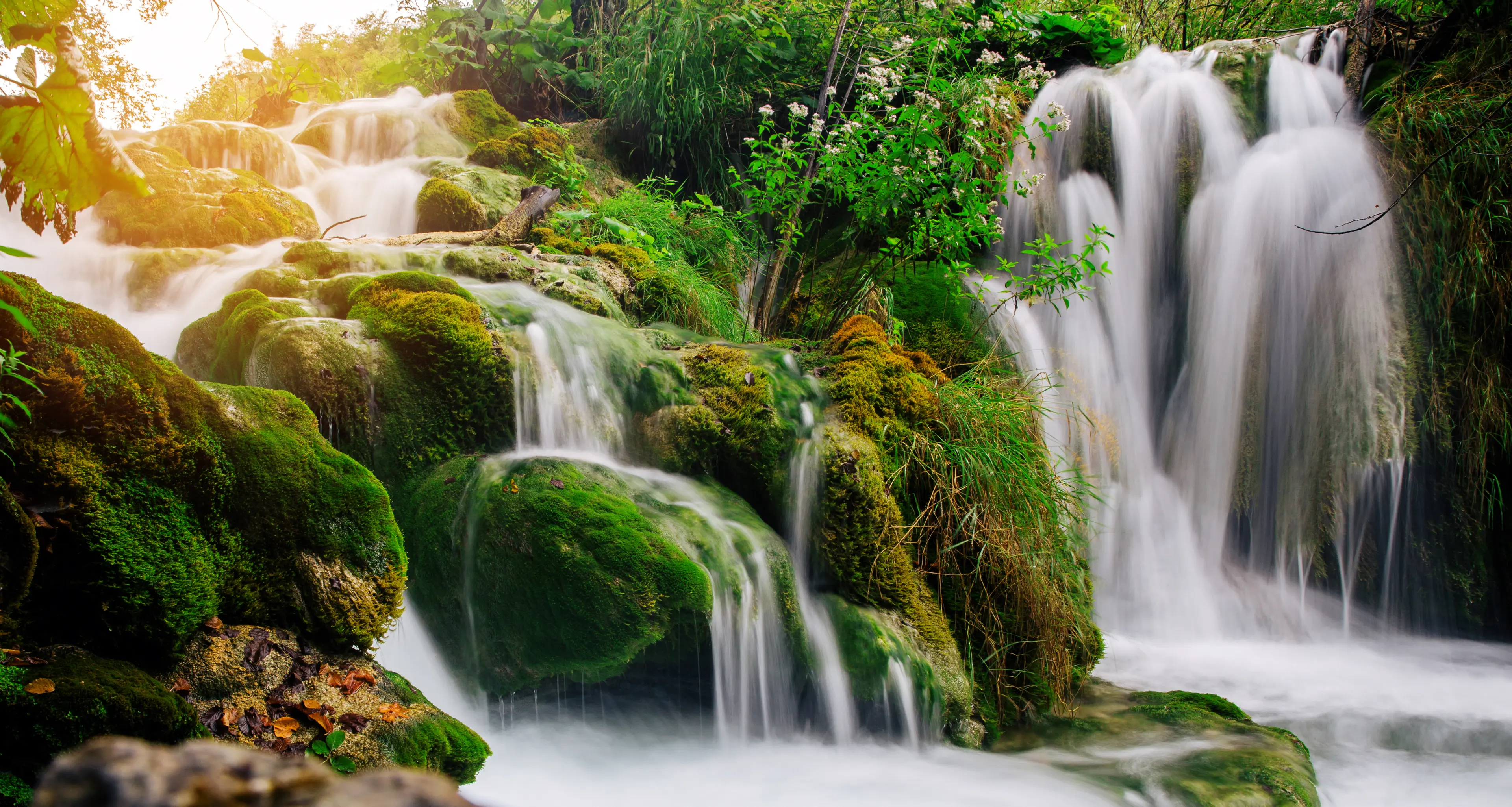 Cascading Waterfalls