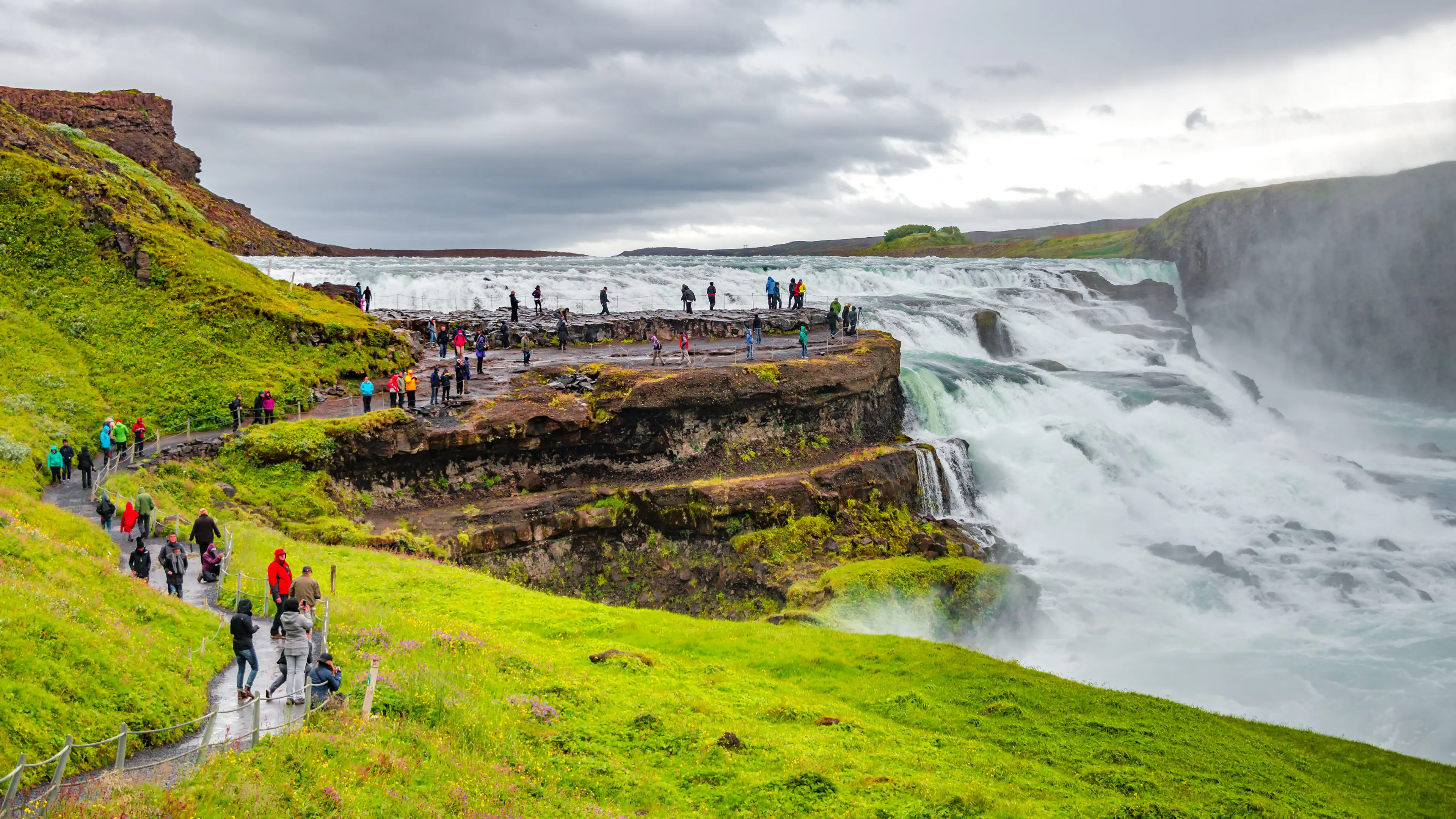 Gullfoss waterfall