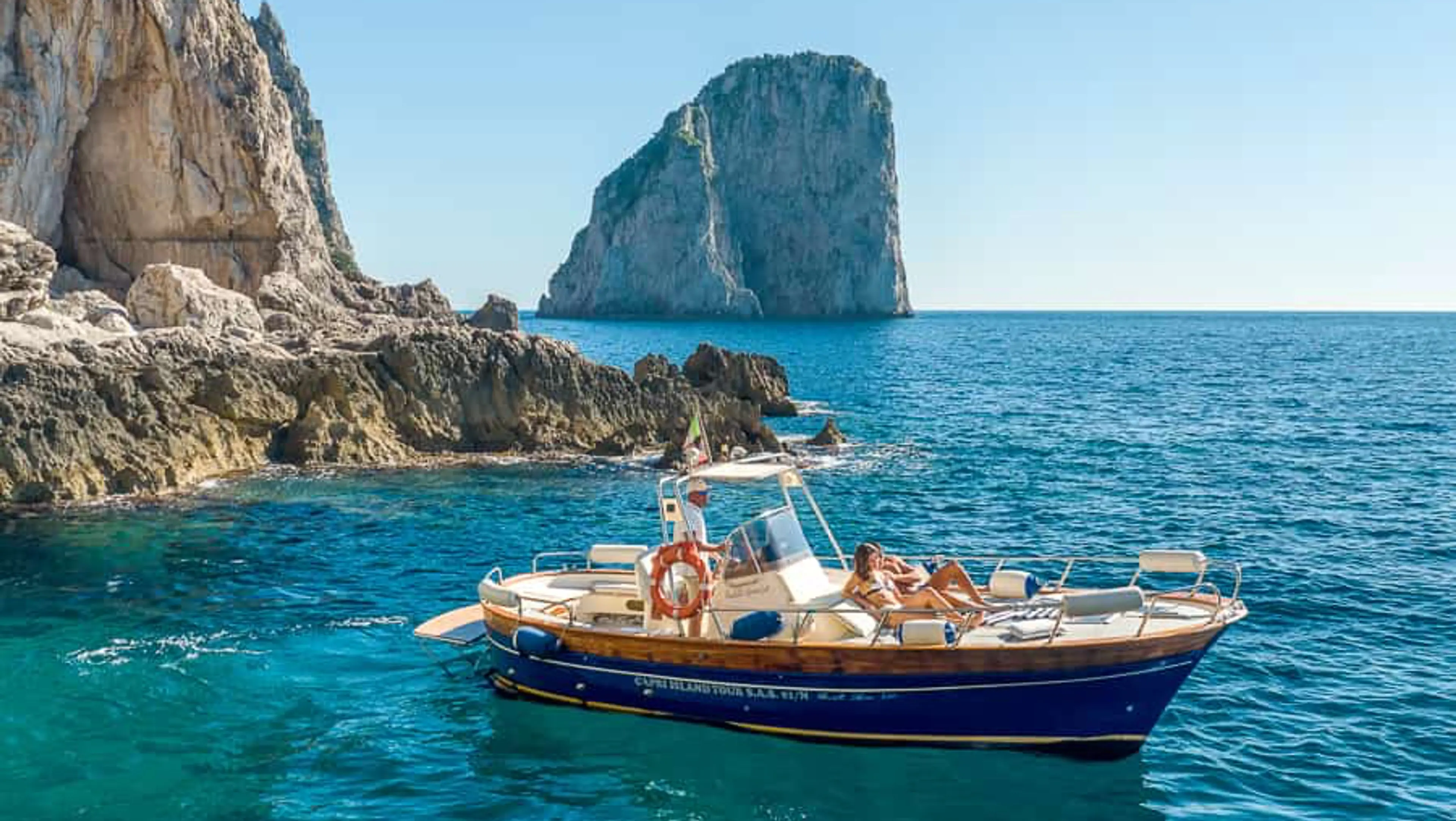 Boat trip to Capri