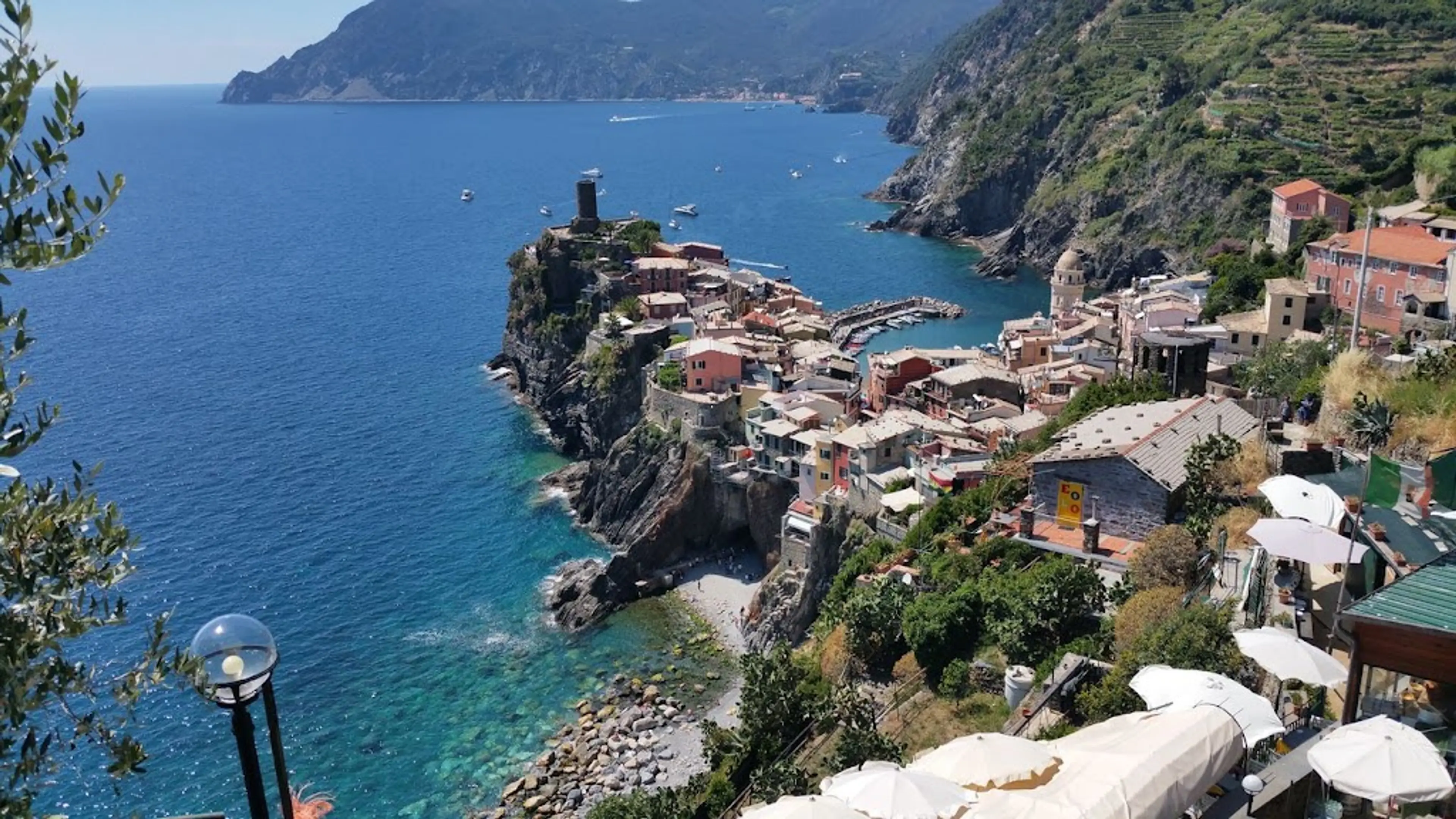 Boat ride from Vernazza to Manarola