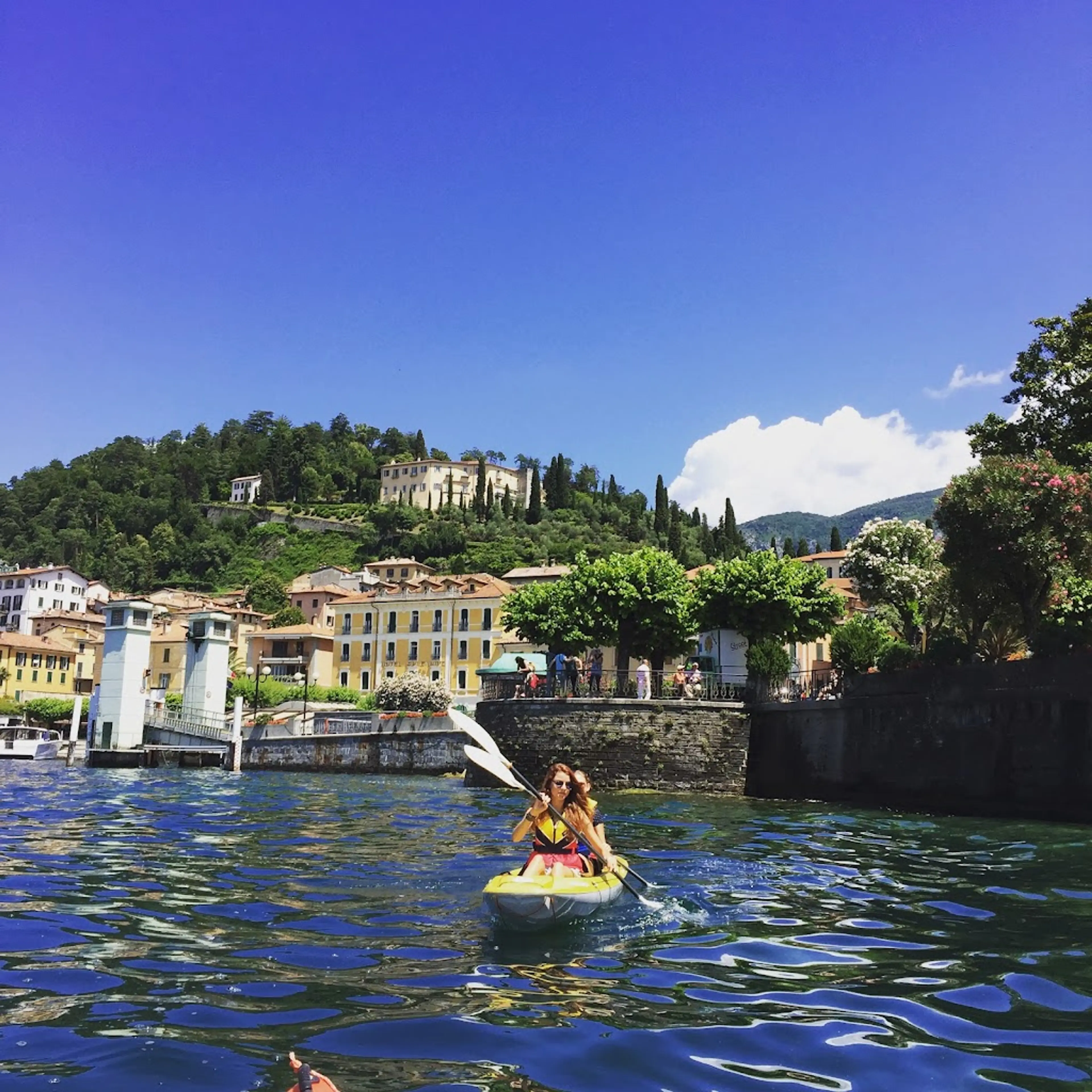 Kayak tour of Lake Como