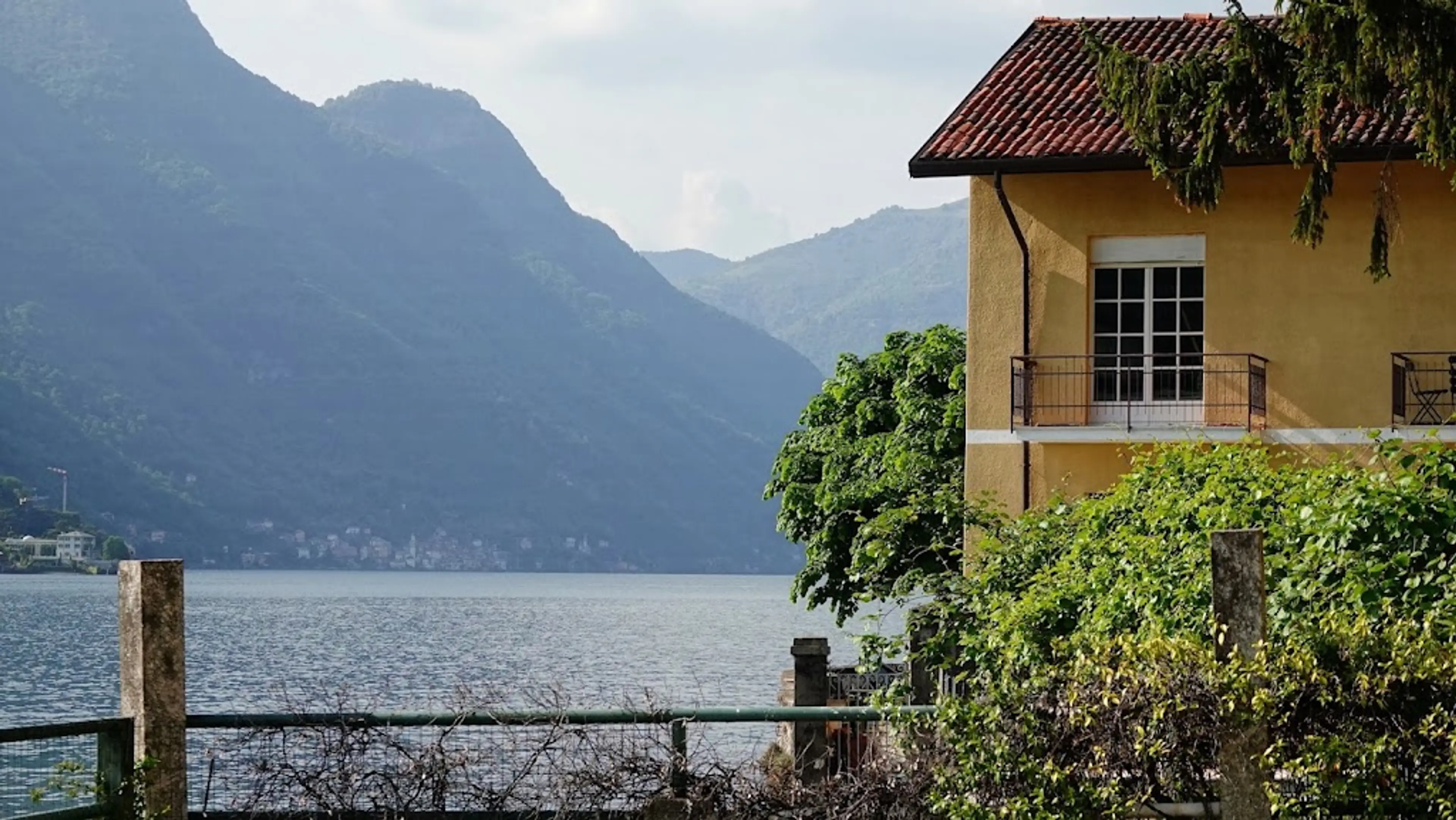 Waterfront of Lake Como