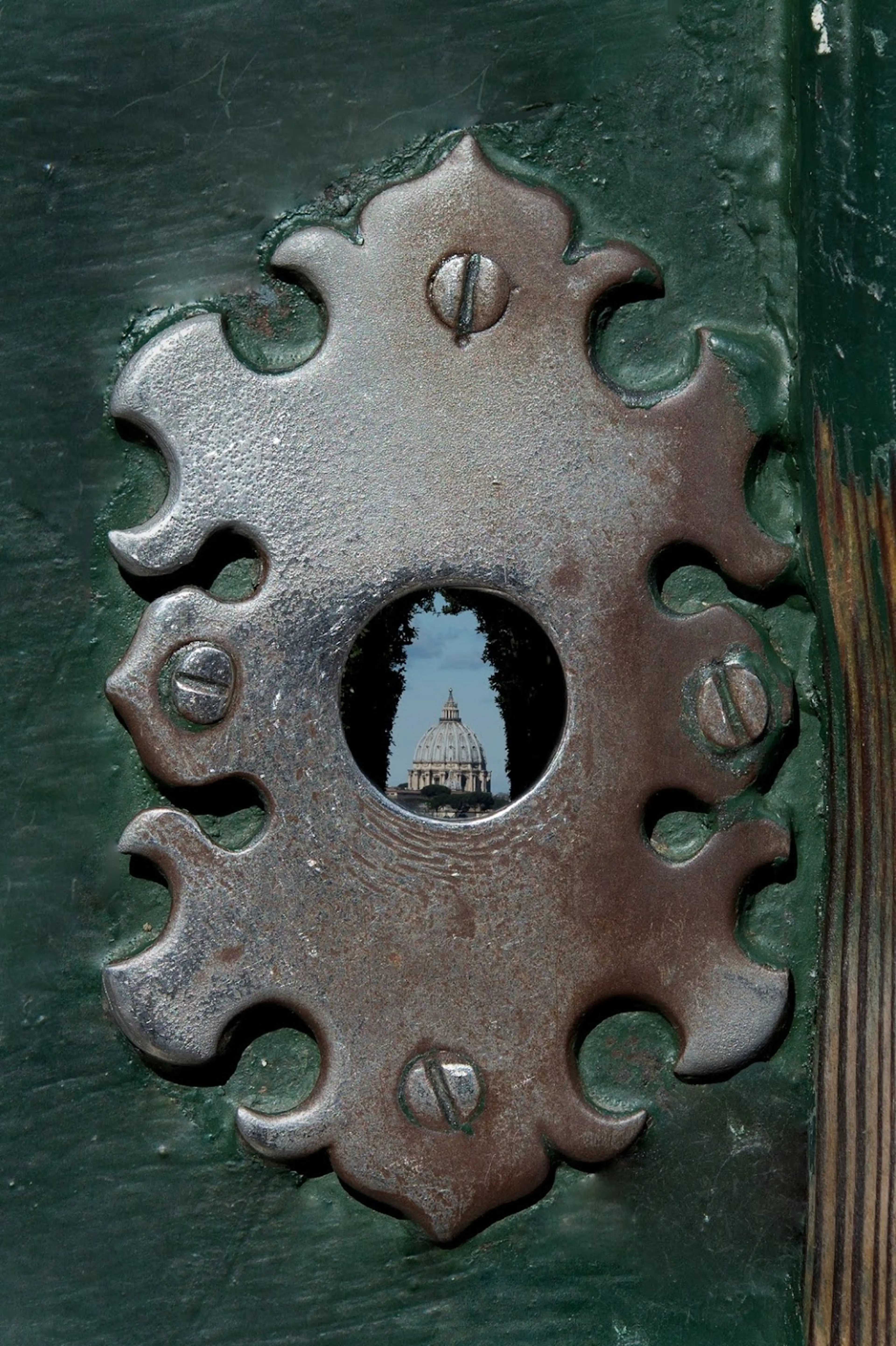 Knights of Malta keyhole