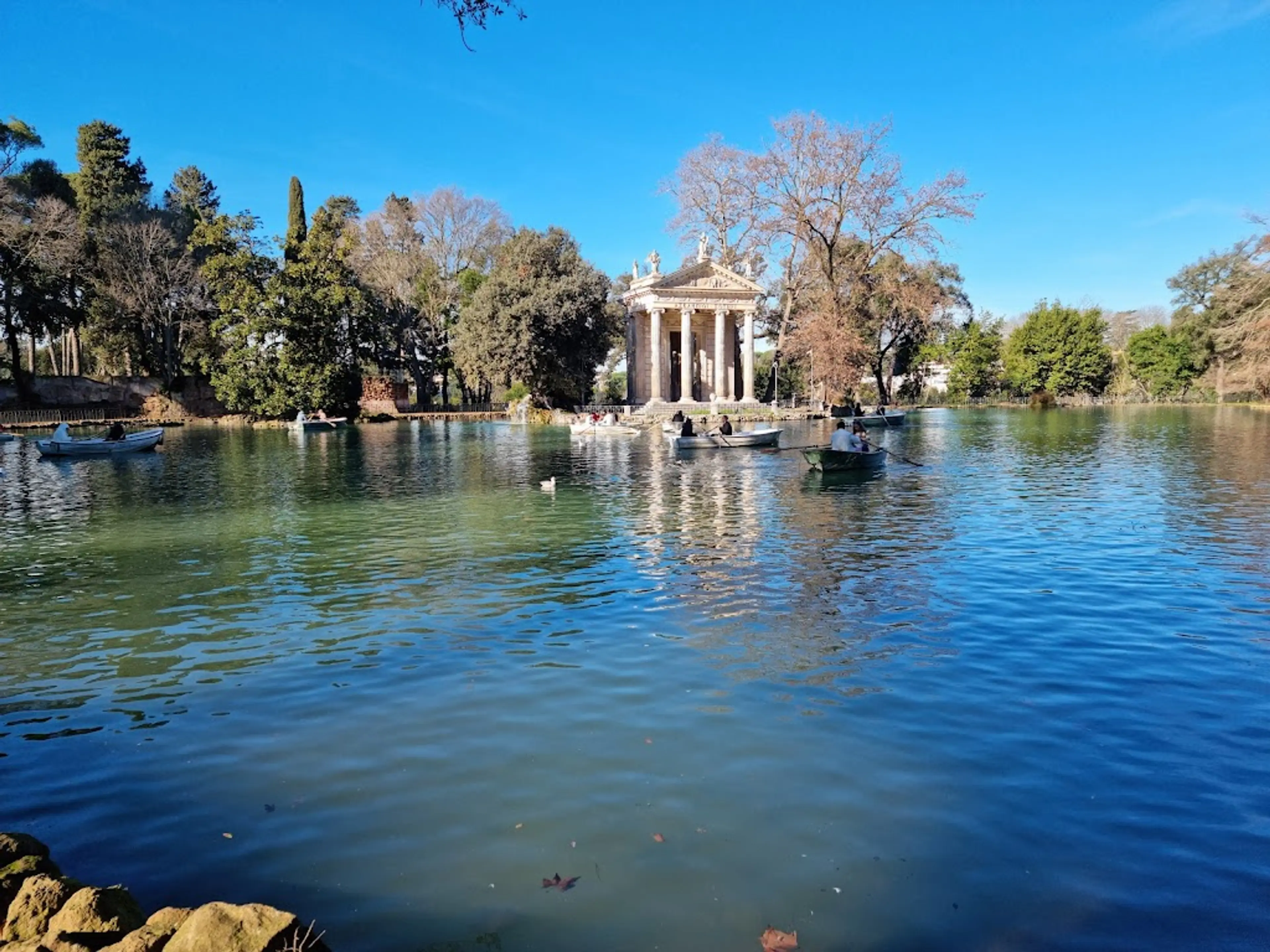 Villa Borghese Gardens and Borghese Gallery