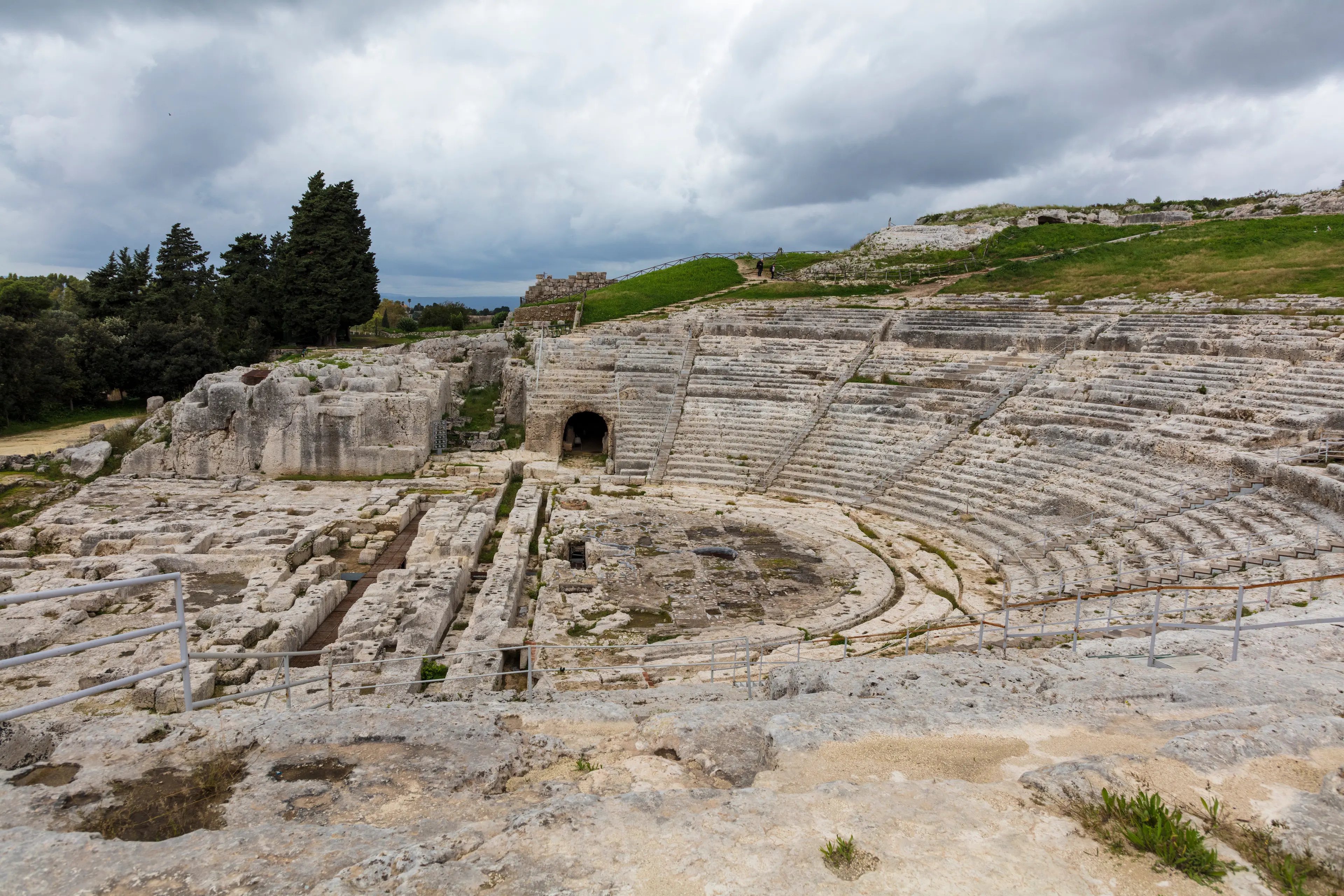 Ancient ruins in Syracuse