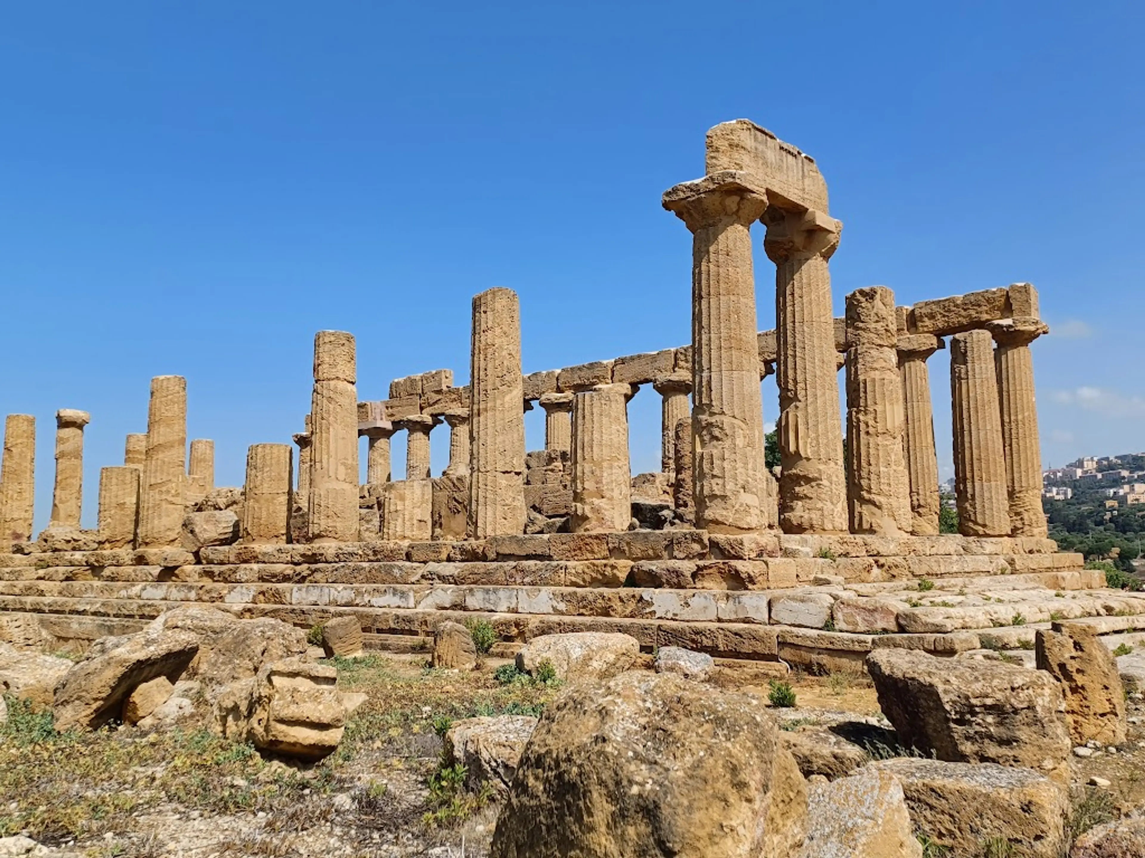 Ancient Greek ruins in Agrigento