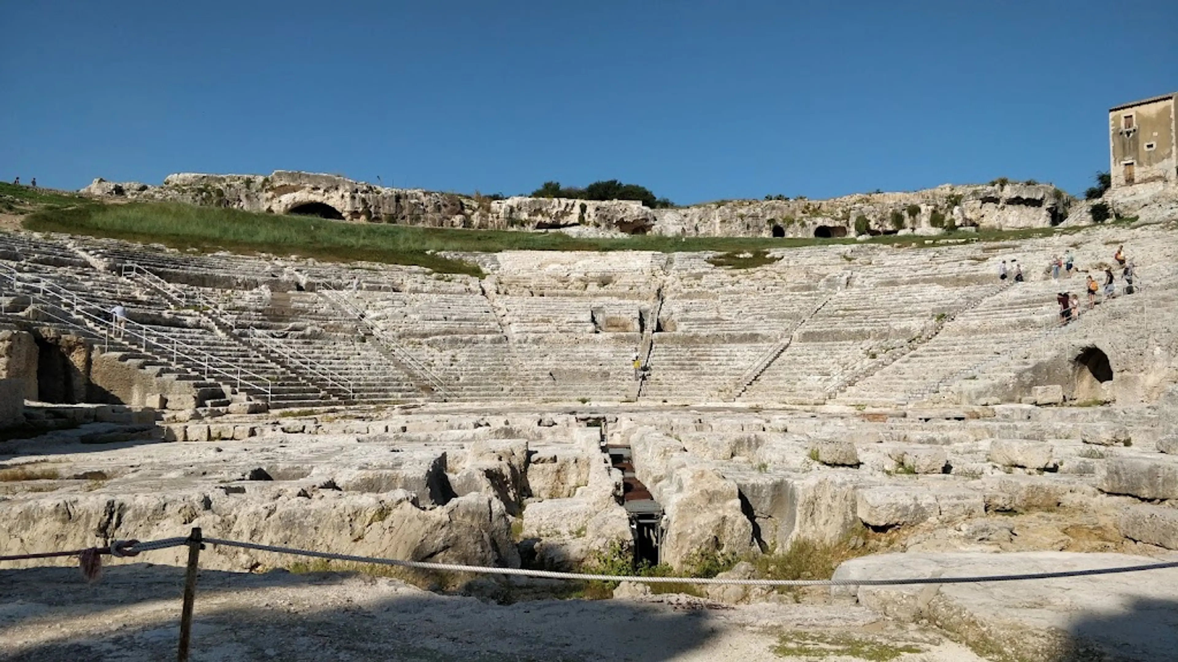 Ancient Greek ruins in Syracuse