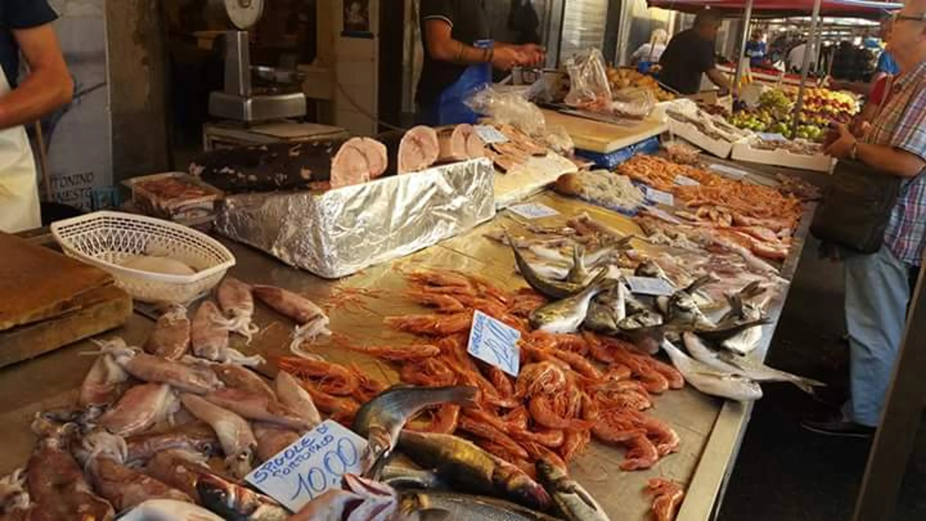 Catania fish market