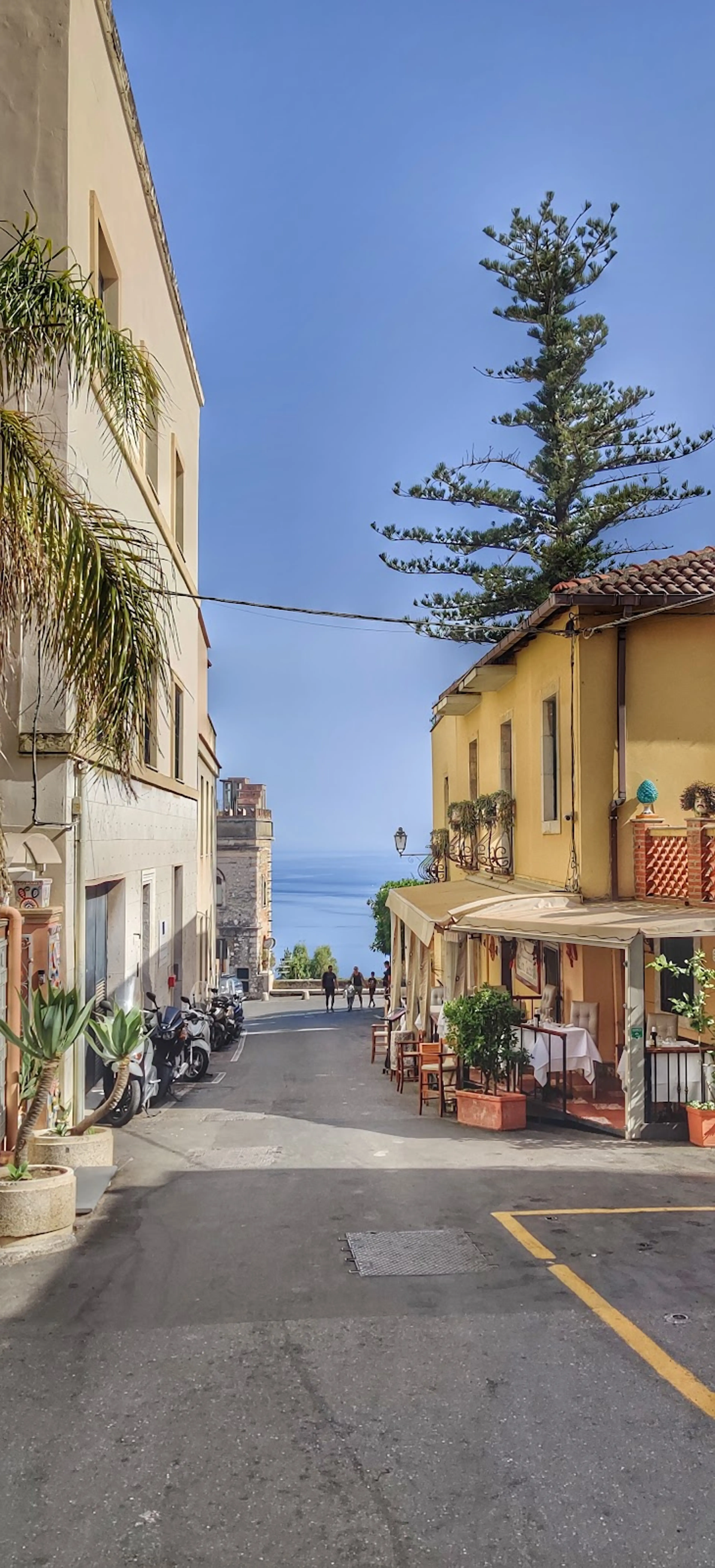 Taormina's quaint streets