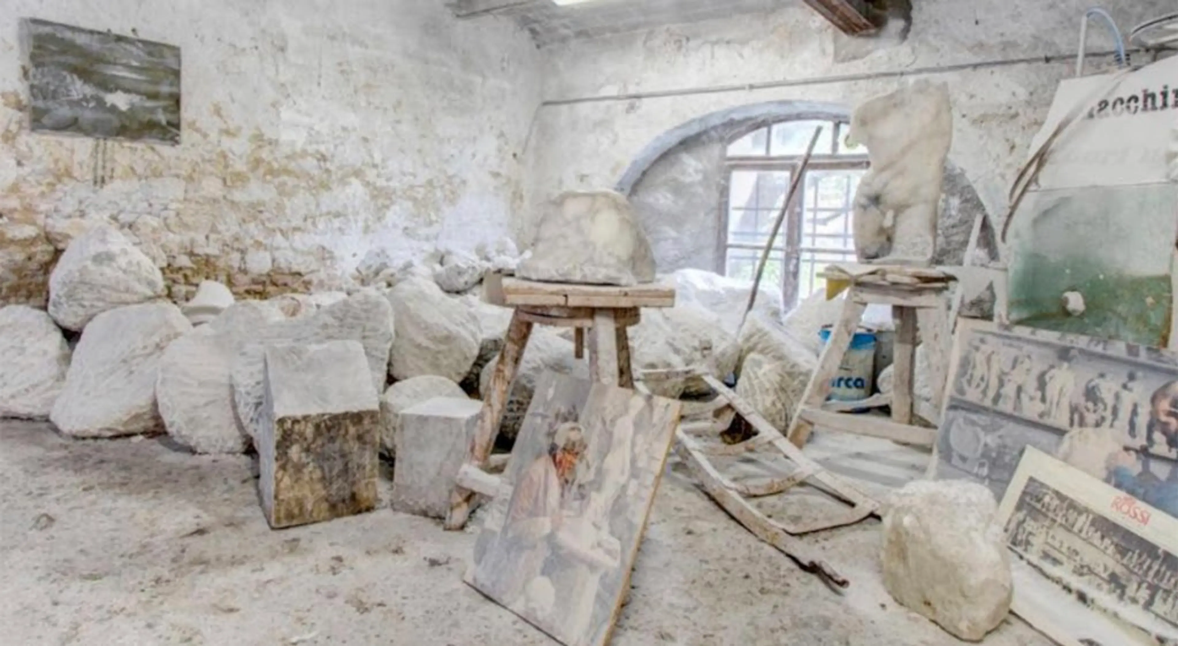 Alabaster Workshop in Volterra