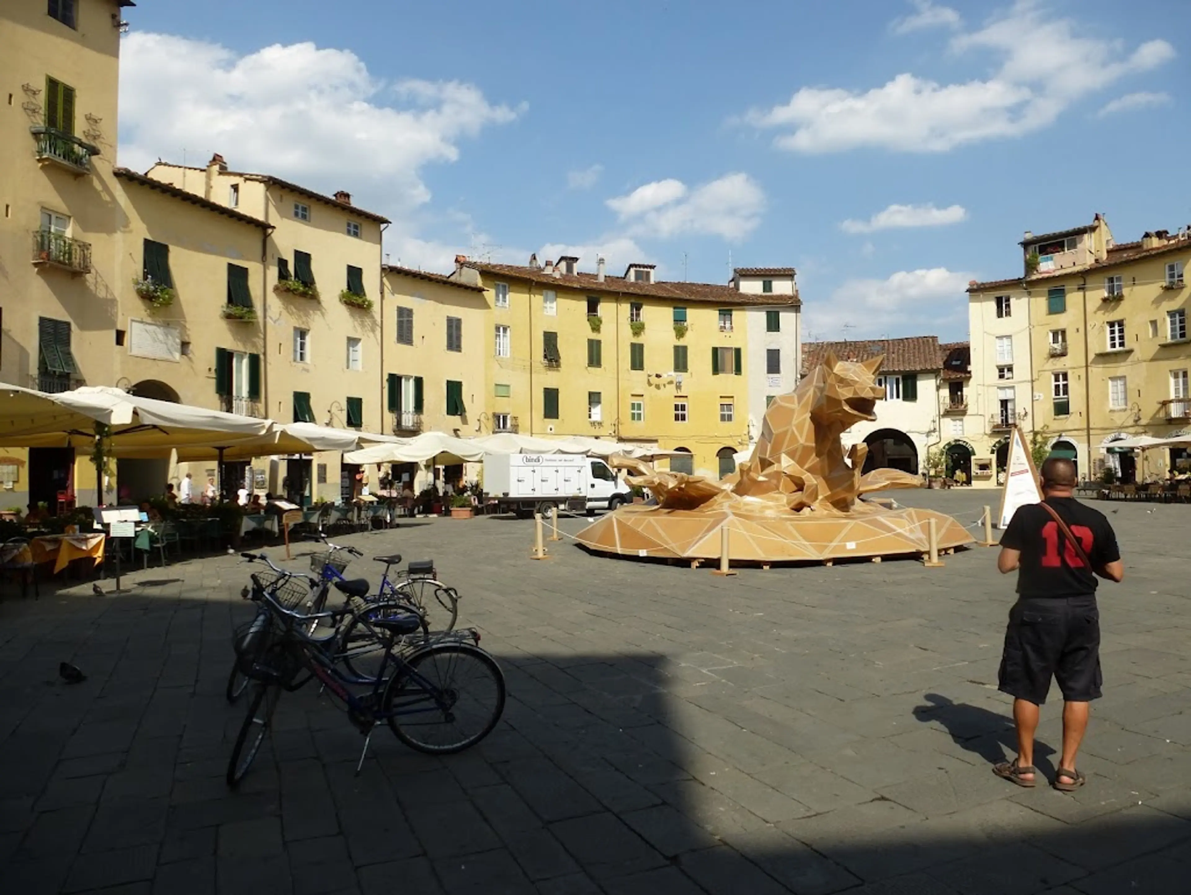 Lucca's historic center