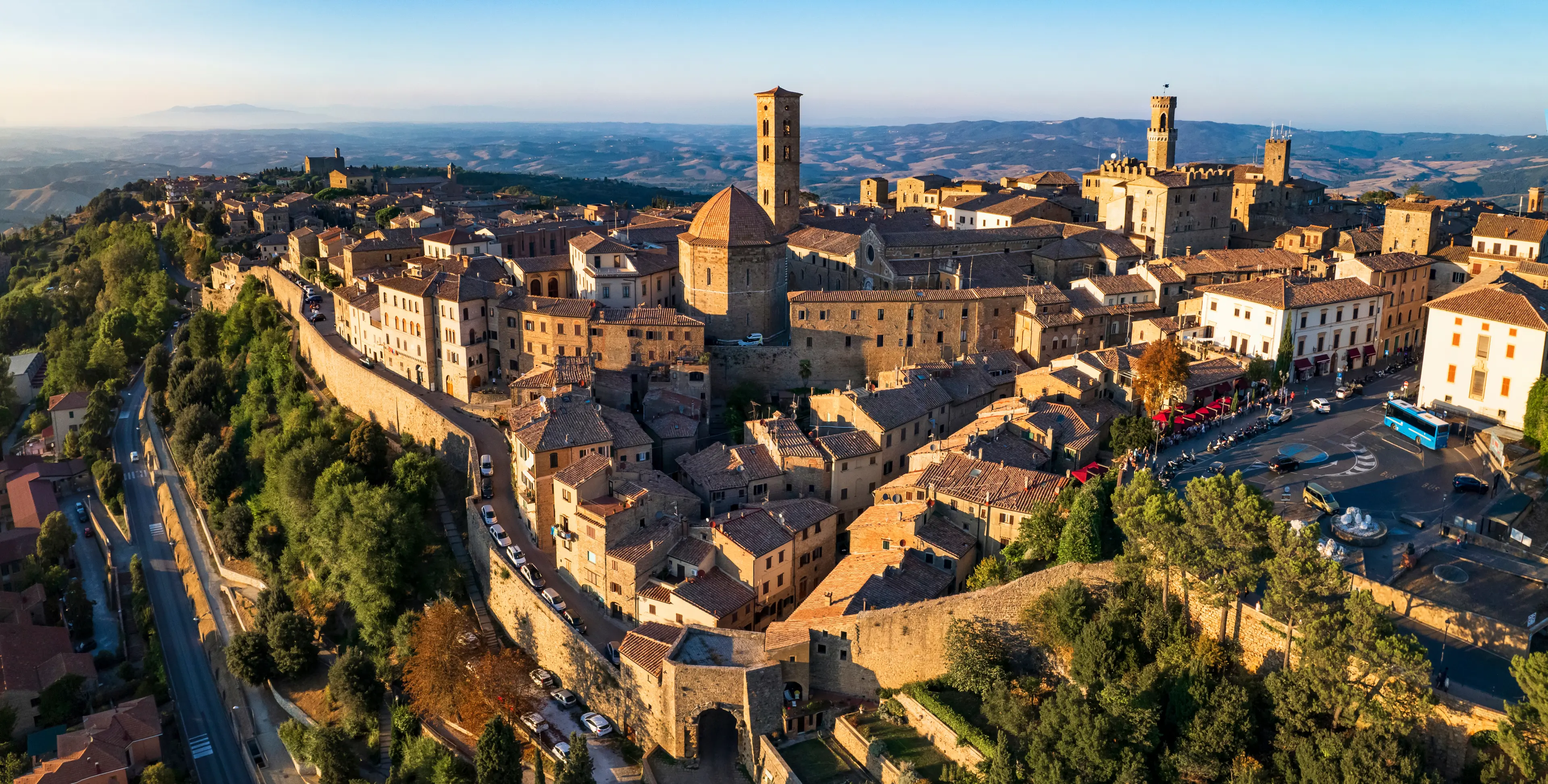 Tuscan Hill Town