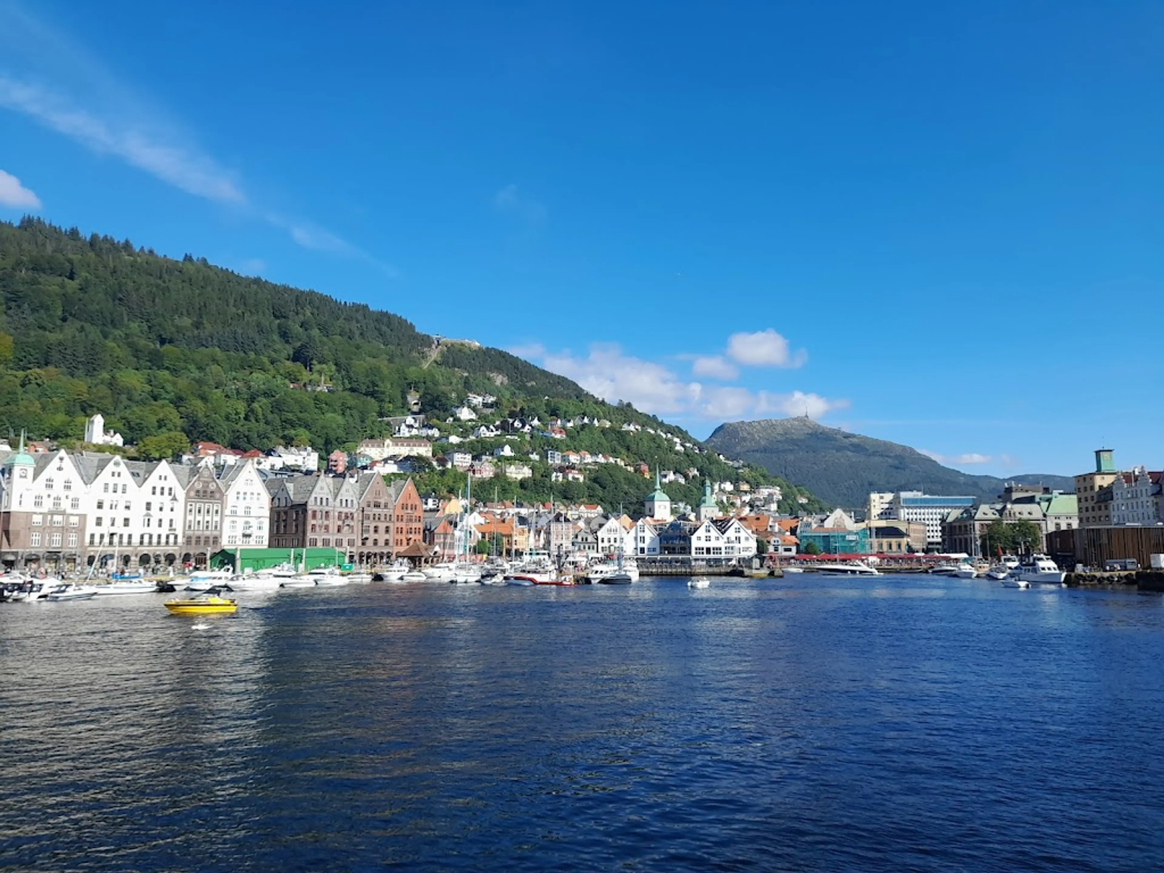 Bergen's historic harbor