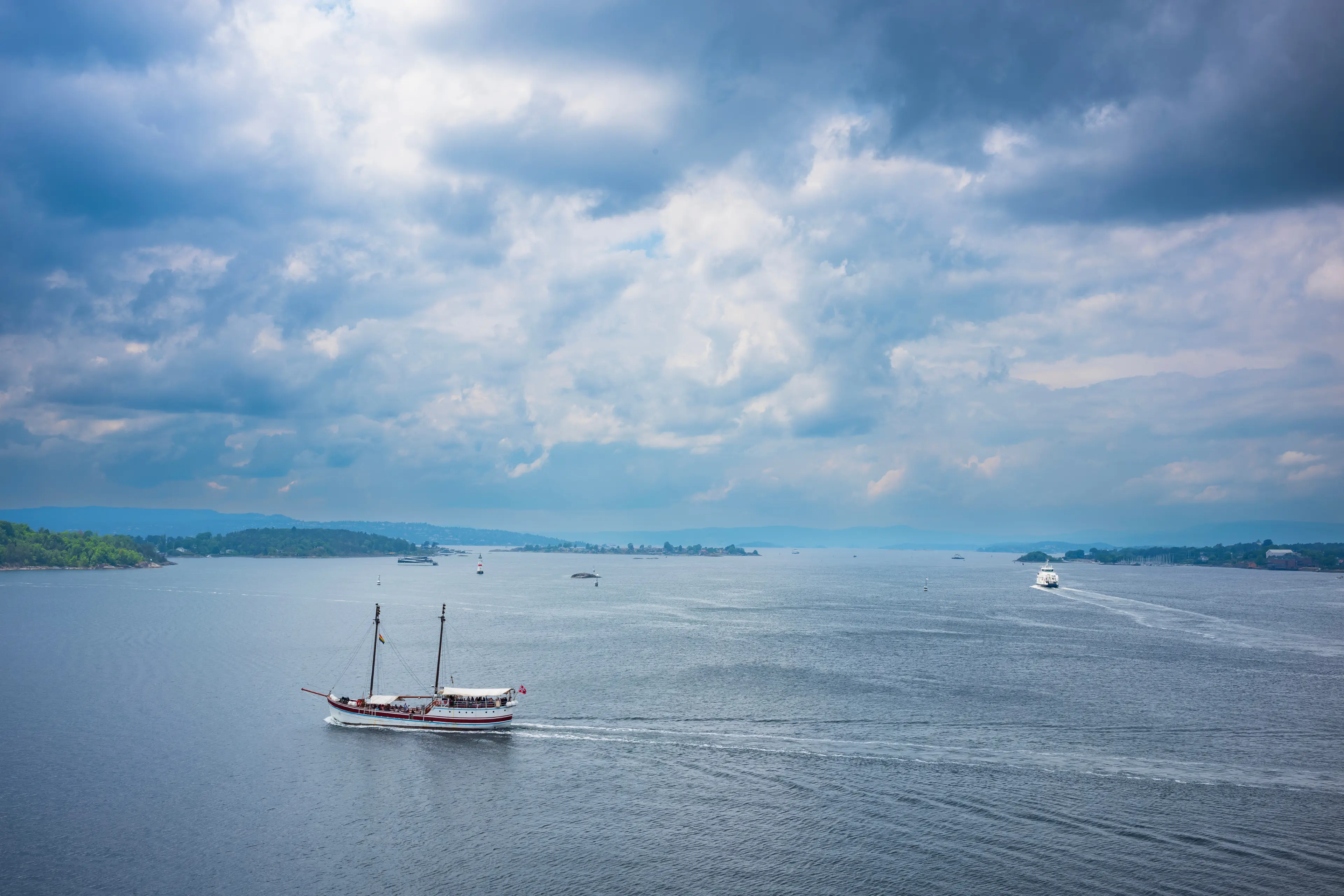 Ferry ride on the Oslo Fjord
