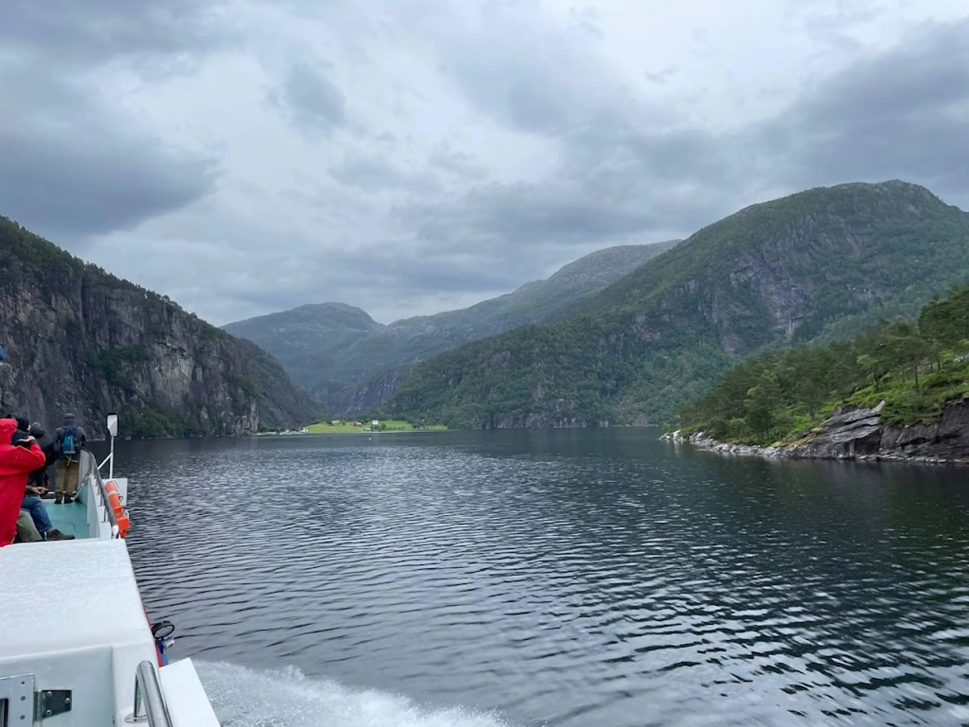 Boat tour around the fjords