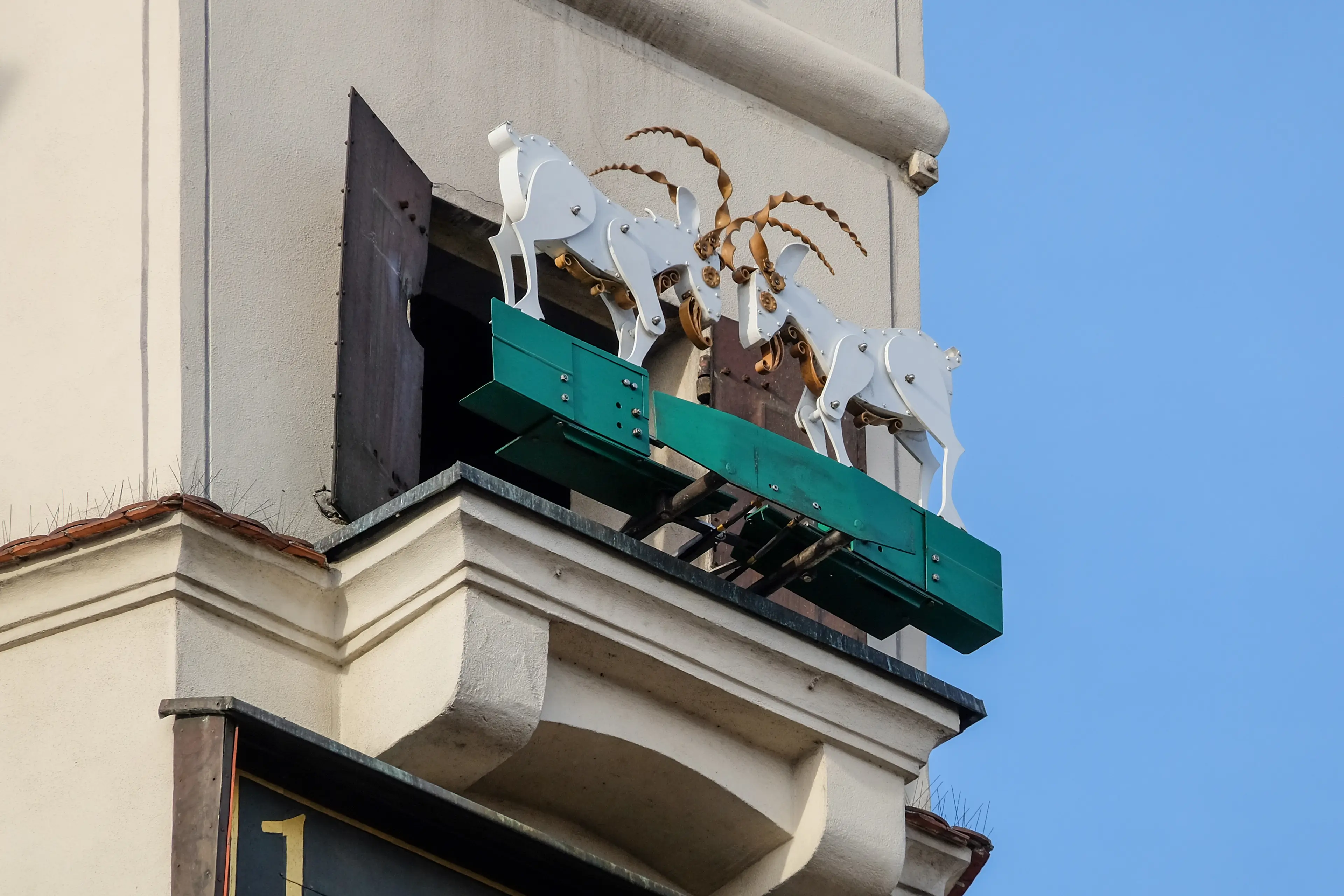 Poznan Goats at the Town Hall