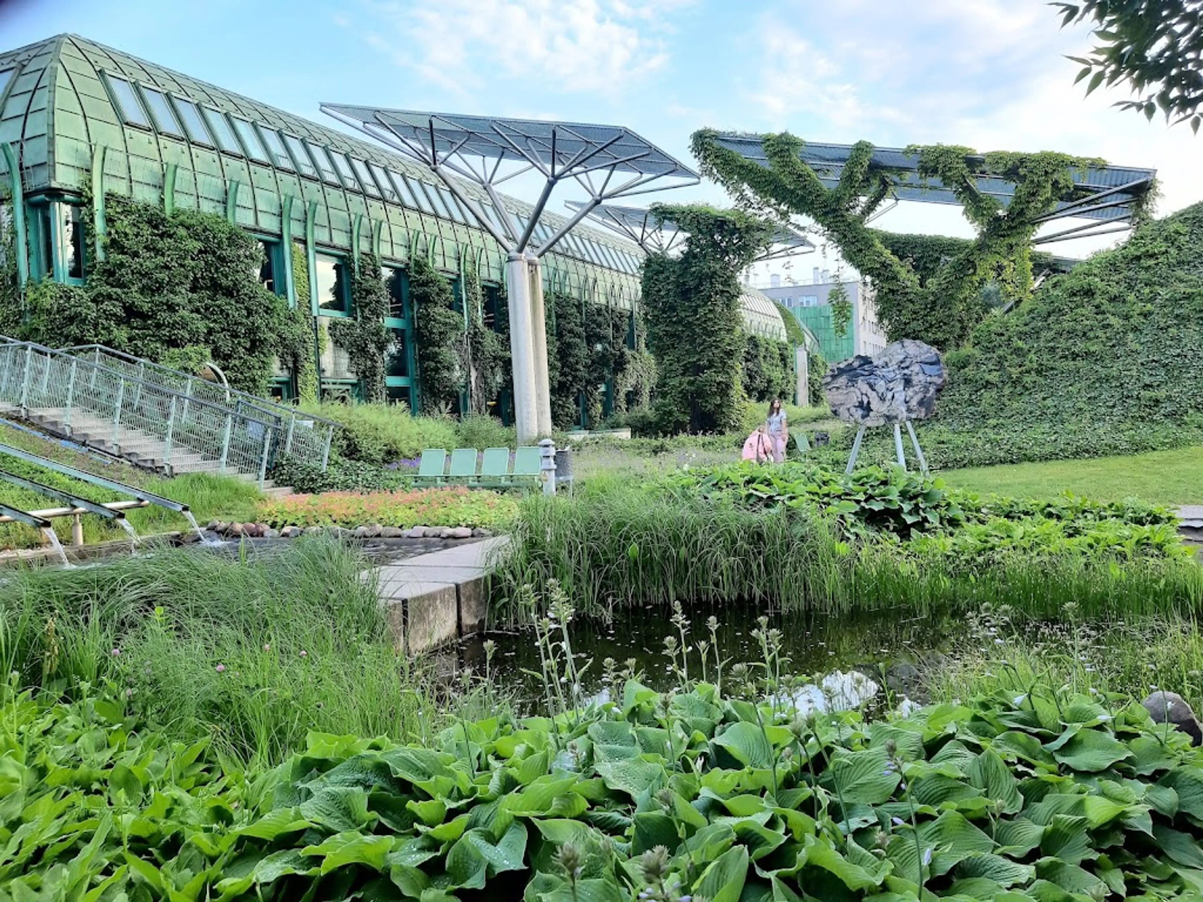 Warsaw University Library's Rooftop Garden