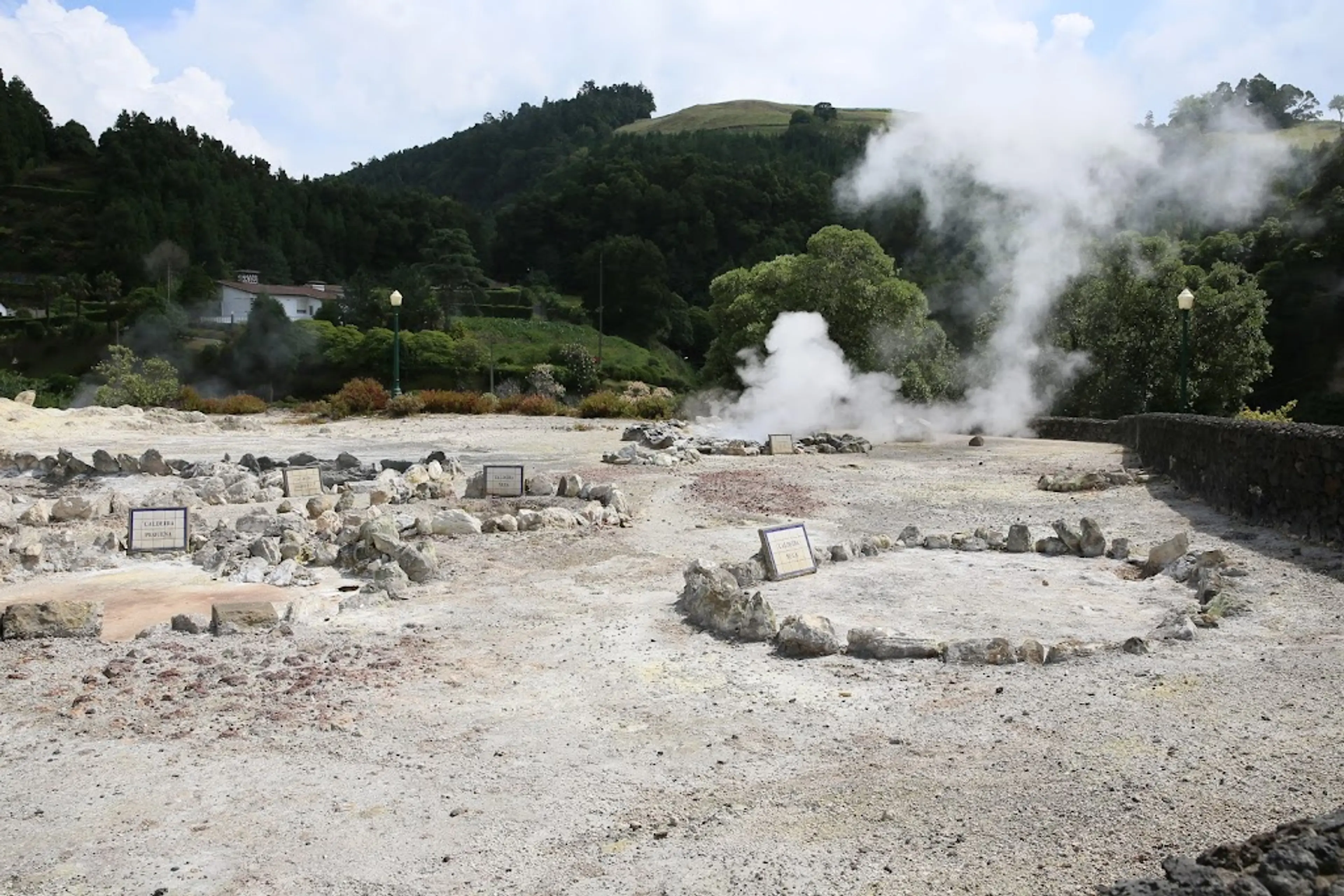 Geothermal area of Furnas