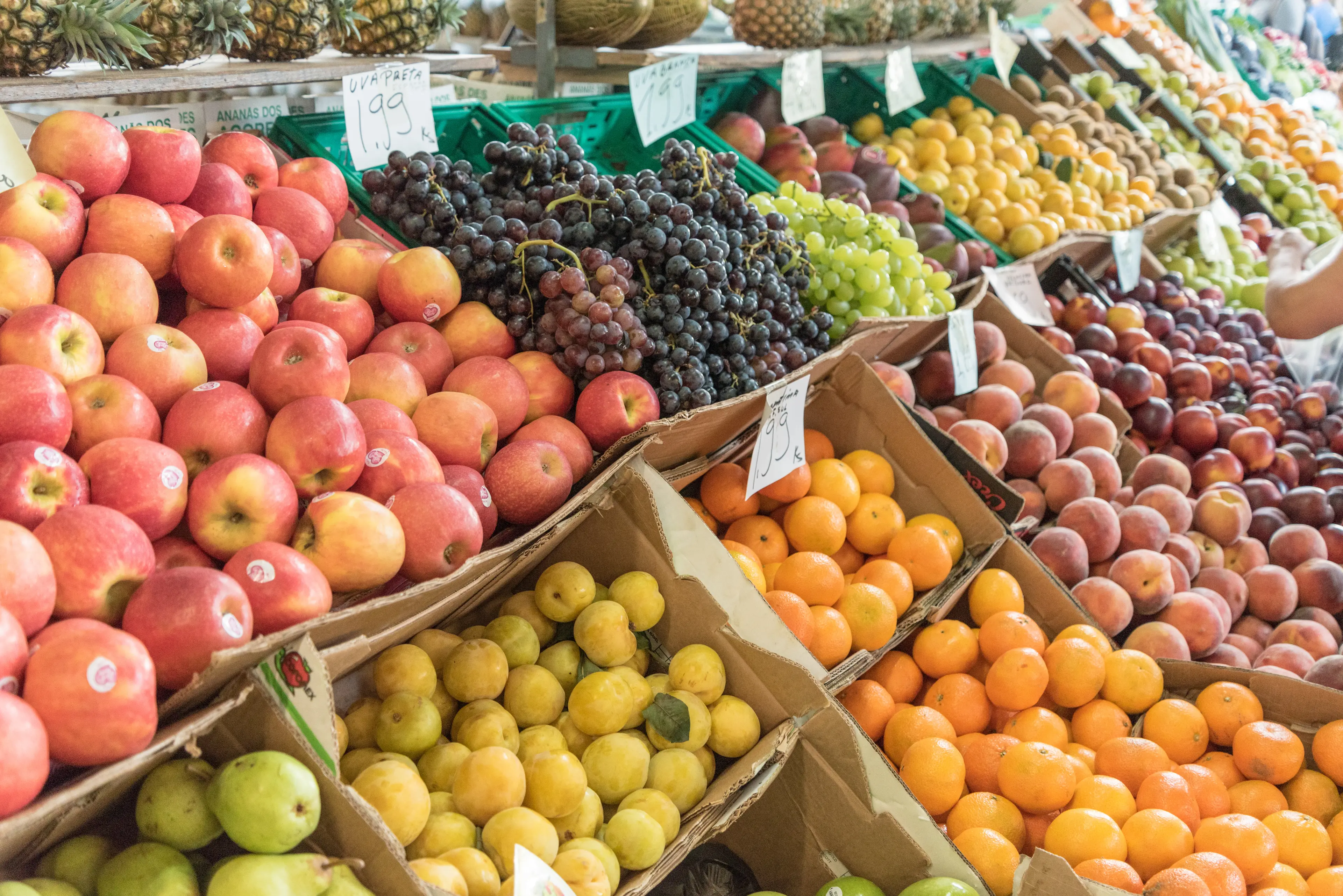 Local market in Ponta Delgada