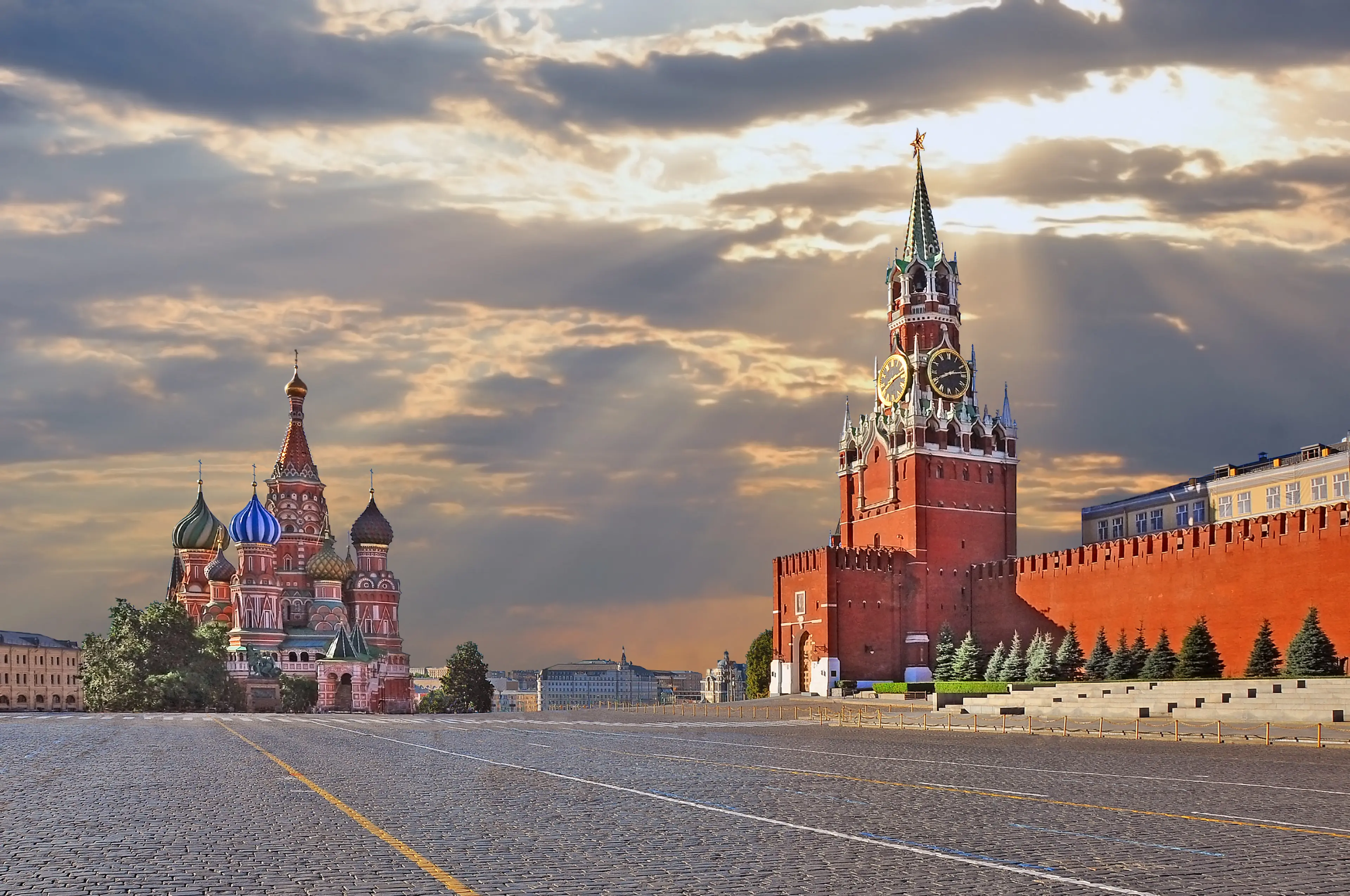 Red Square and Kremlin