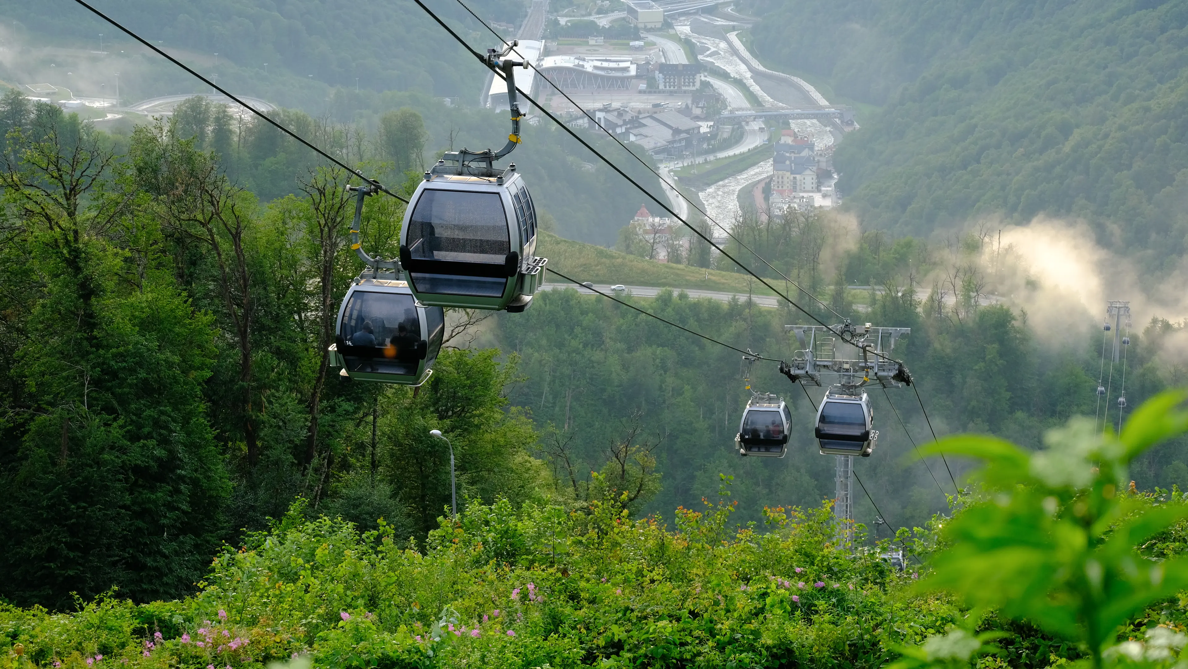 Krasnaya Polyana Mountain Cluster