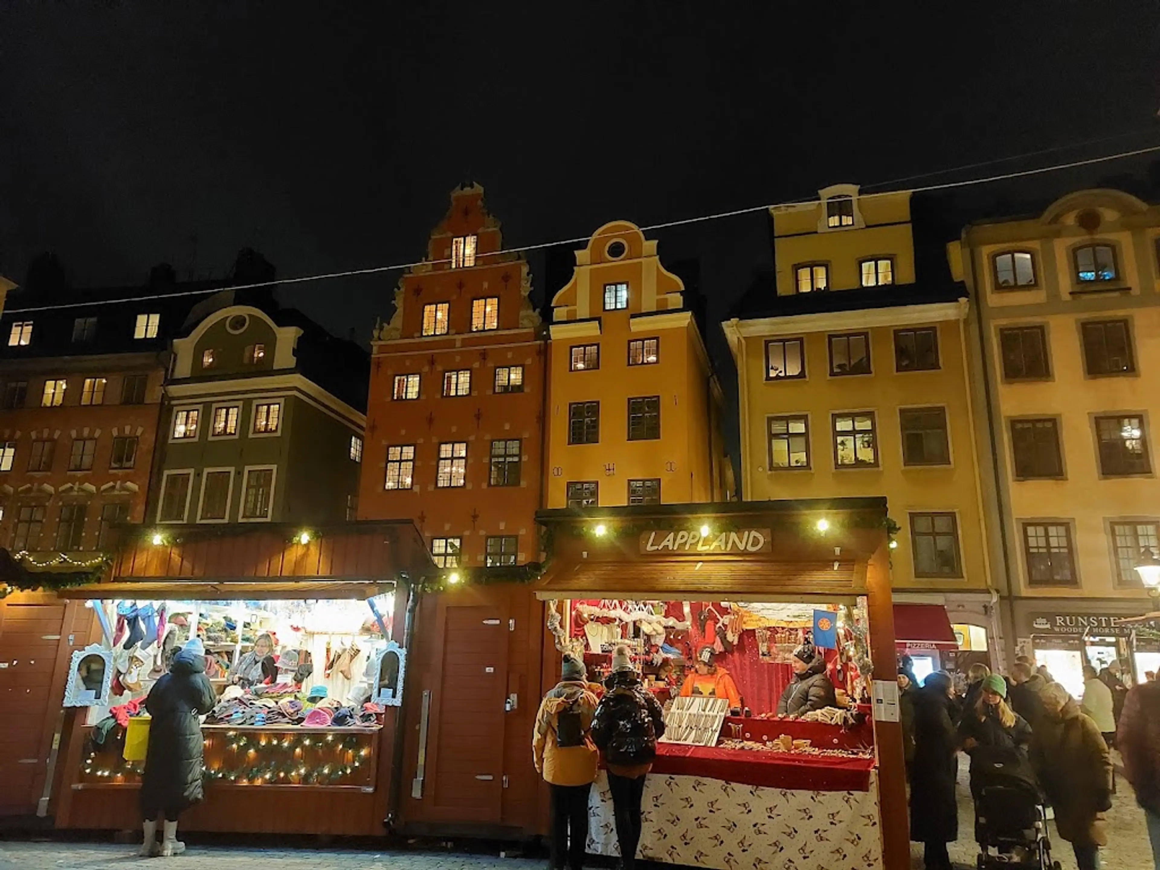 Christmas market at Stortorget square