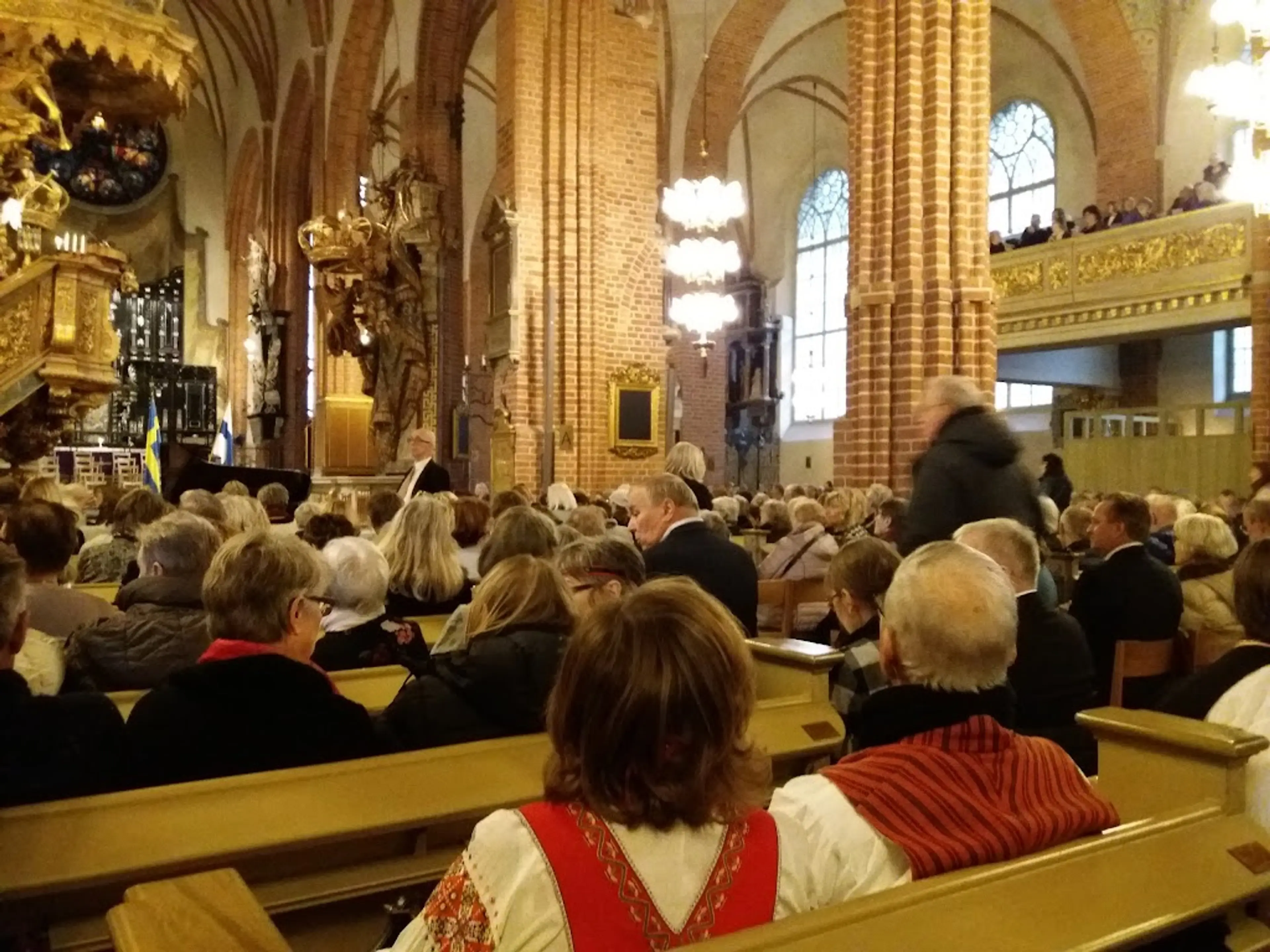 Lucia concert at the Stockholm Cathedral