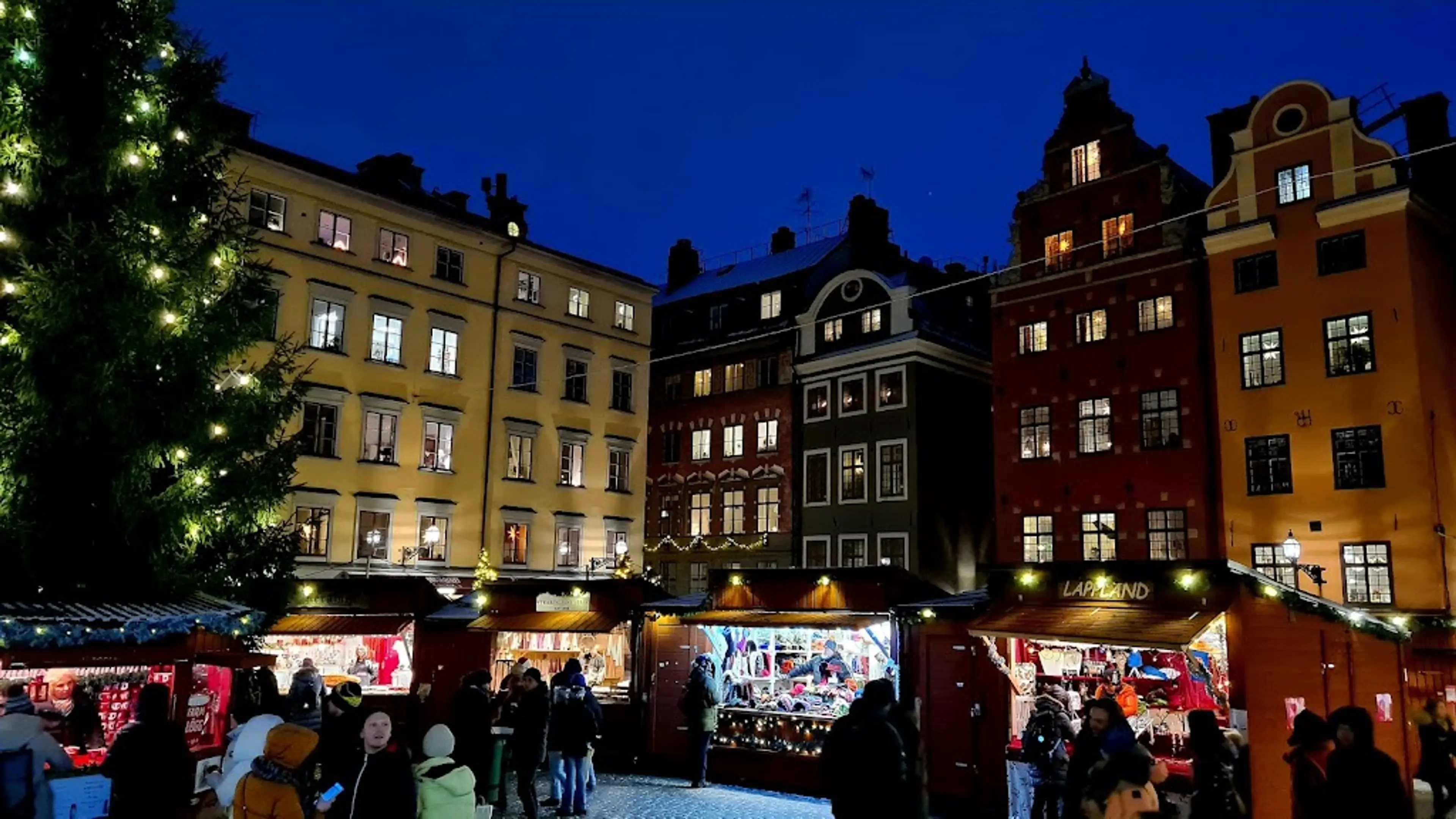 Stortorget Square Christmas market